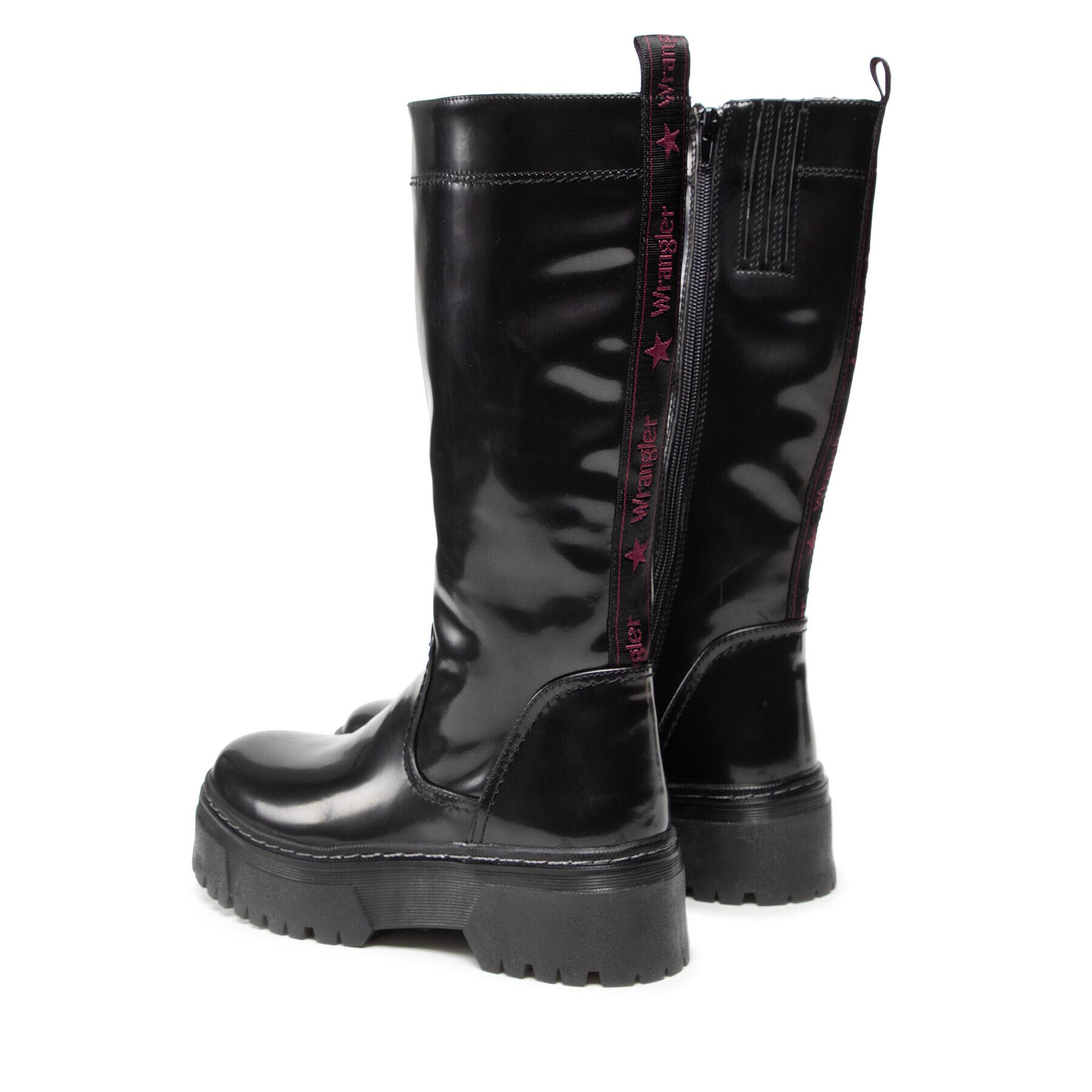 Wrangler Ботуши Piccadilly Boot WL12582A Черен - Pepit.bg