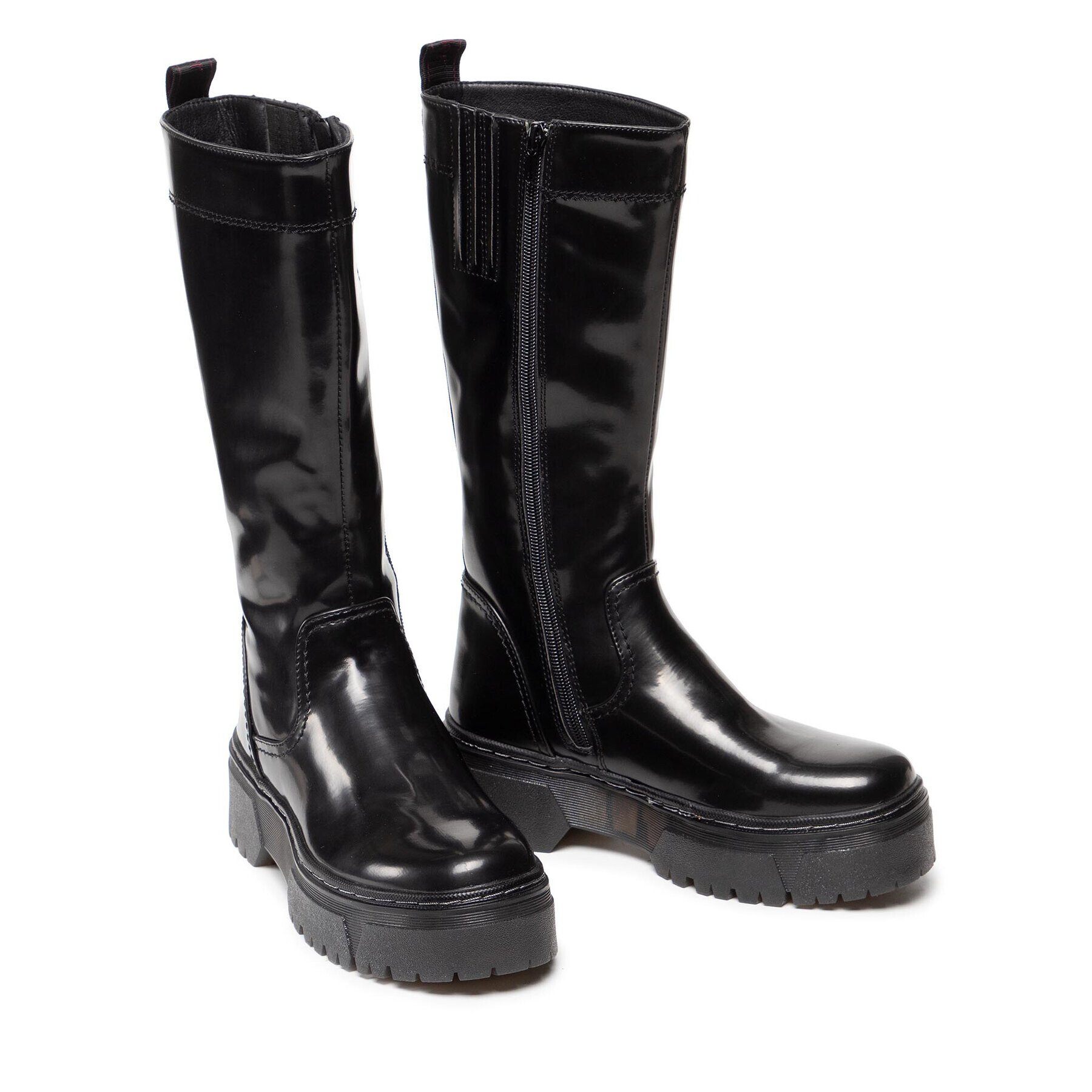 Wrangler Ботуши Piccadilly Boot WL12582A Черен - Pepit.bg