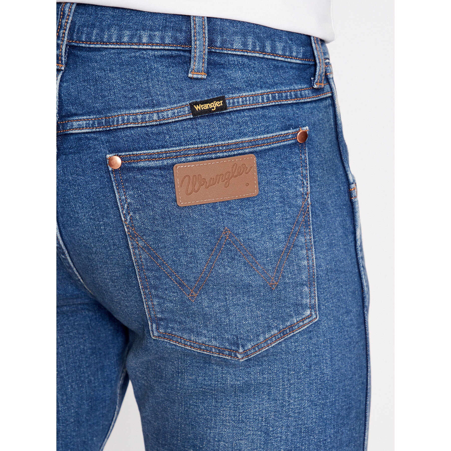 Wrangler Дънки 11Mwz 112341313 Син Slim Fit - Pepit.bg