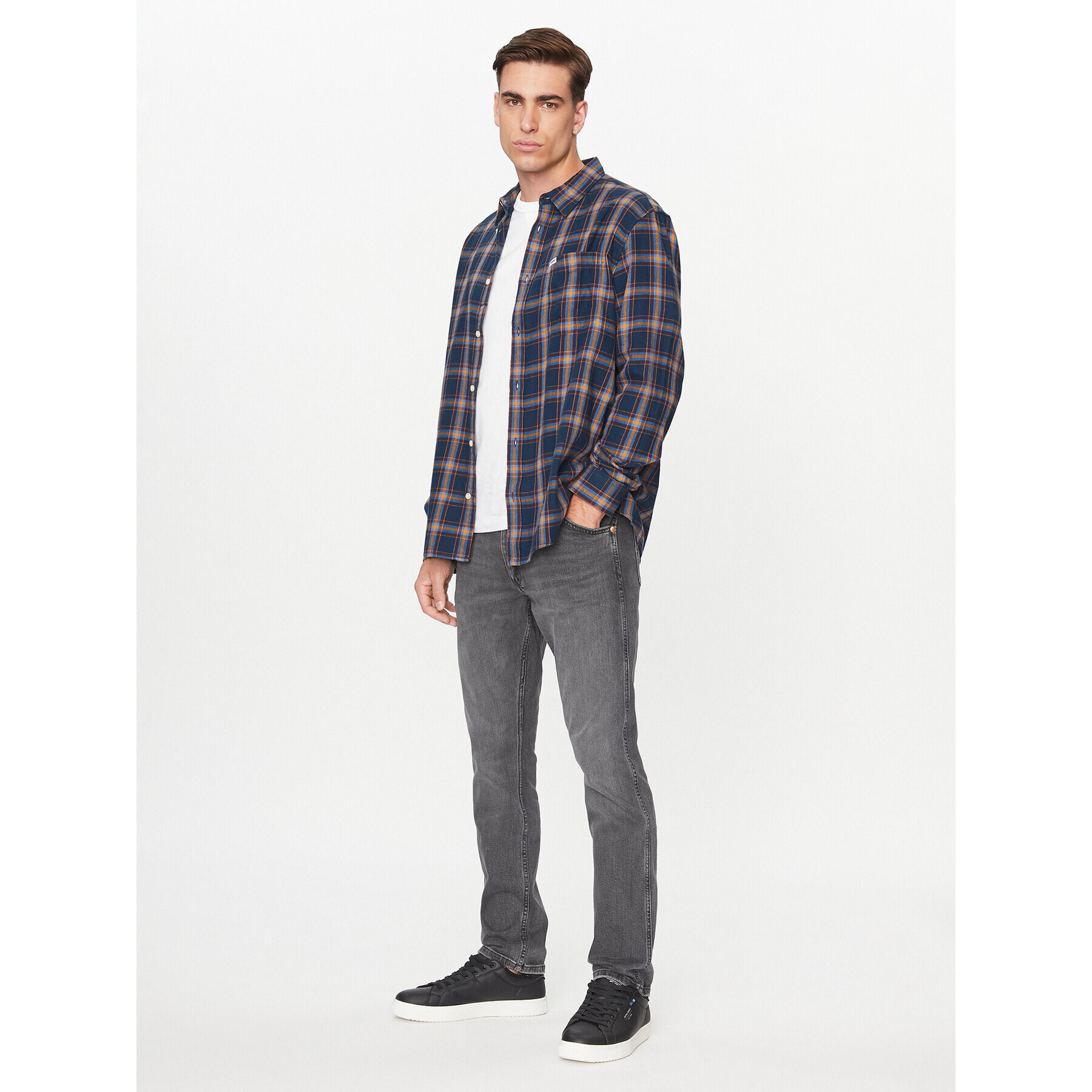 Wrangler Дънки 11Mwz 112341386 Сив Slim Fit - Pepit.bg