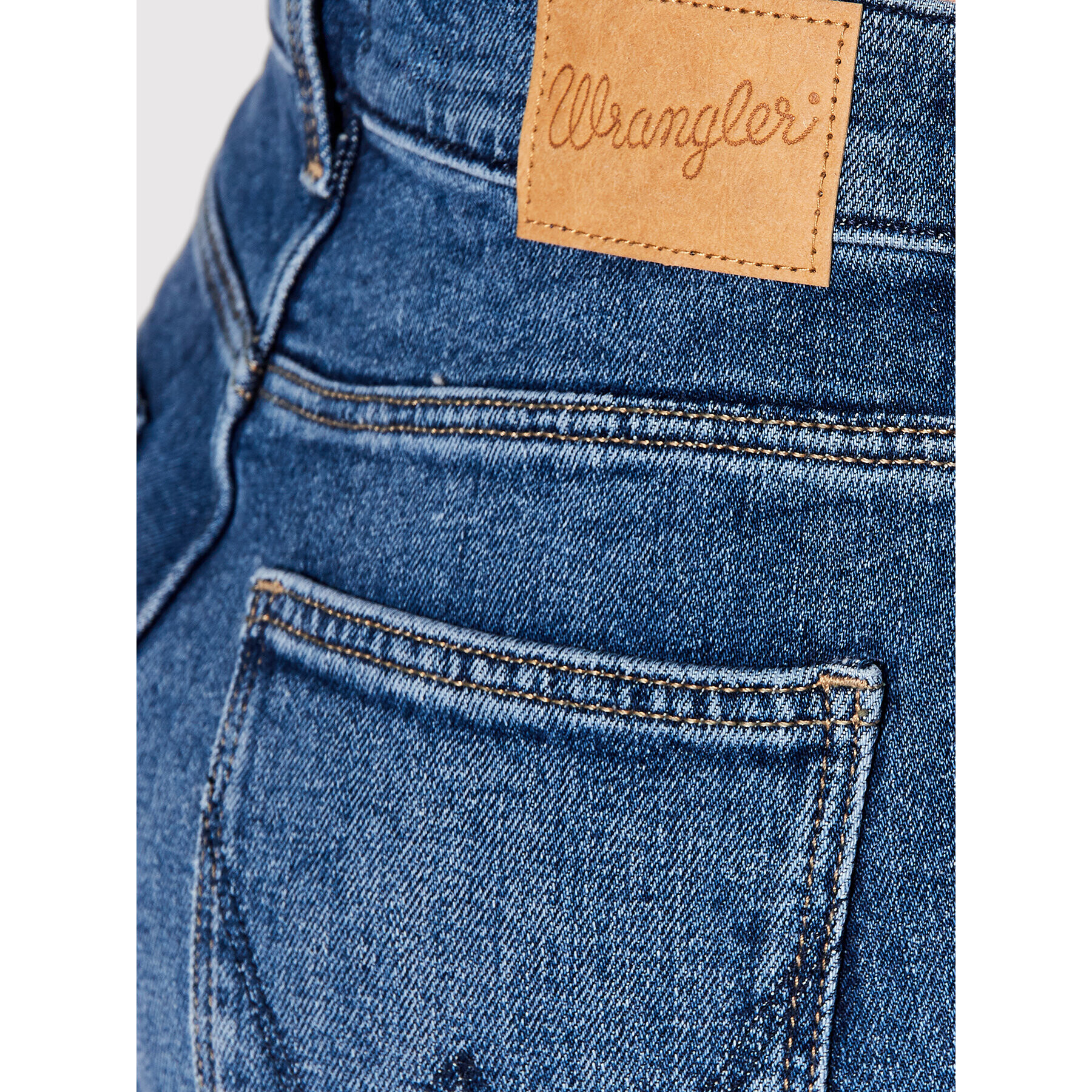 Wrangler Дънки Body Bespoke Airblue W26RJX386 Син Straight Fit - Pepit.bg