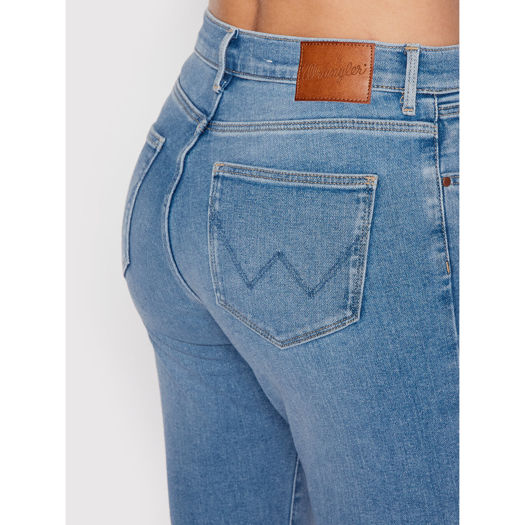 Wrangler Дънки Body Bespoke W27H4746B Син Skinny Fit - Pepit.bg