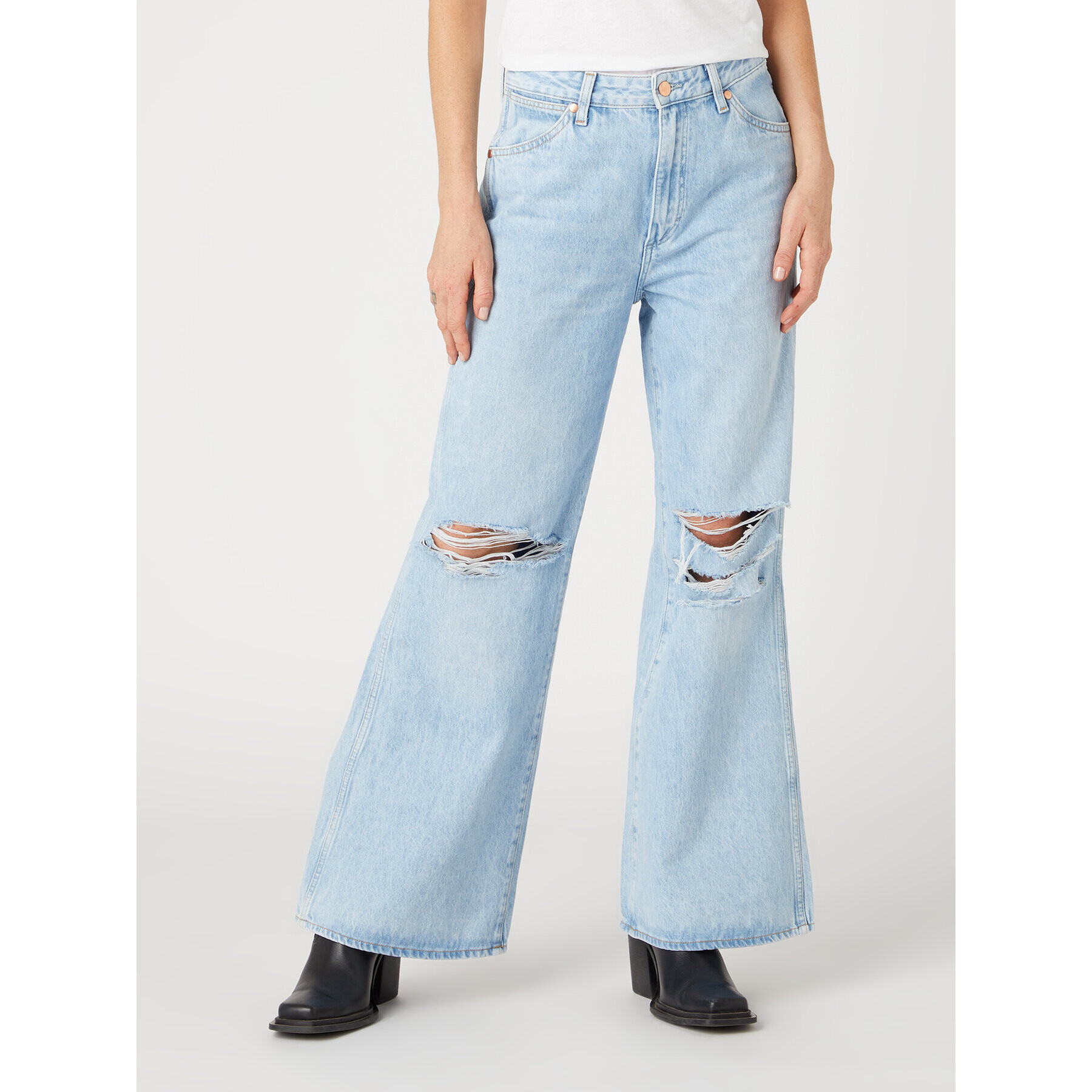 Wrangler Дънки Bonnie W229DE32Y 112332292 Син Bootcut Fit - Pepit.bg