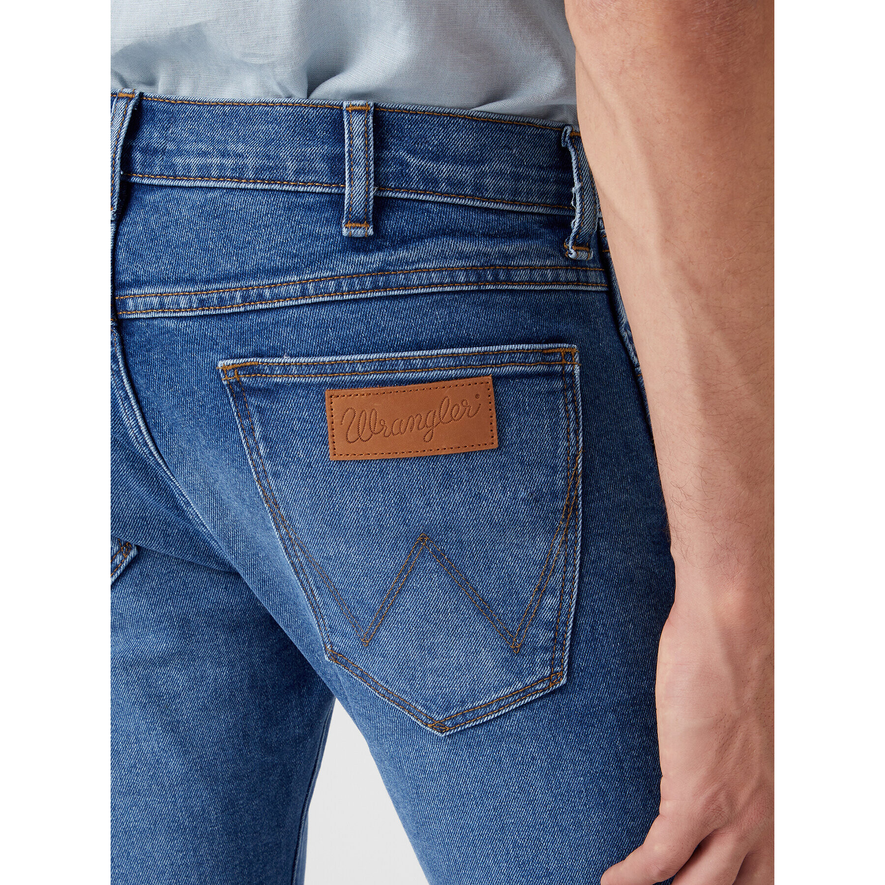 Wrangler Дънки Bryson 813 W14XYLZ71 112330721 Син Skinny Fit - Pepit.bg