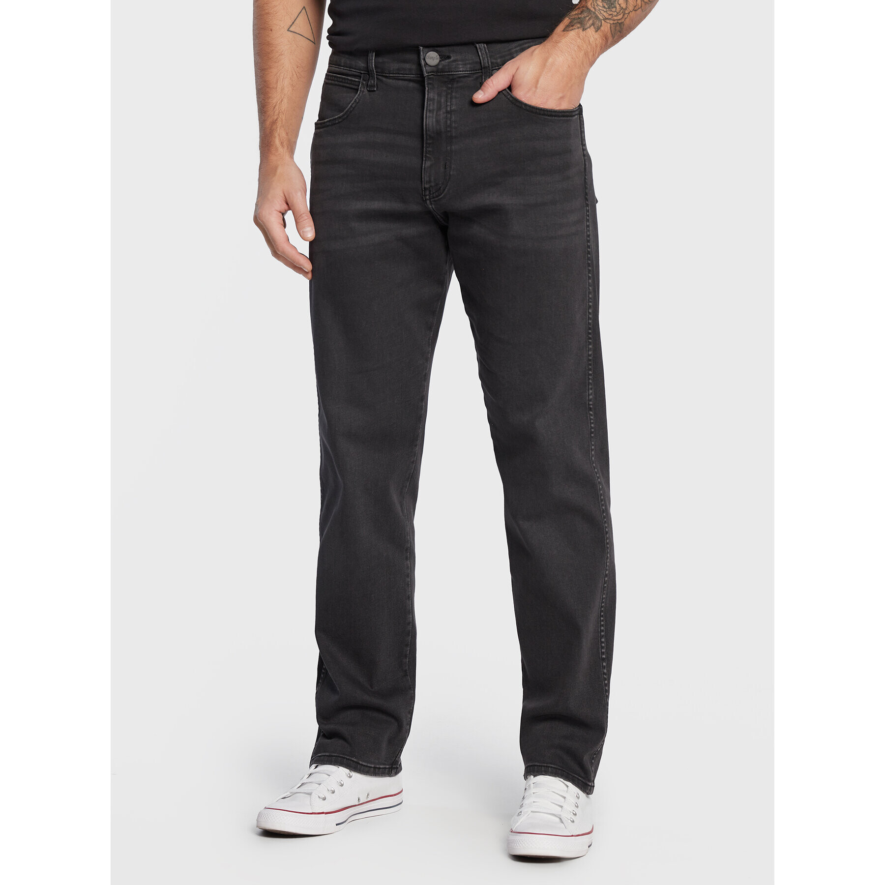 Wrangler Дънки Frontier 880 W16VHP363 112321744 Черен Relaxed Fit - Pepit.bg