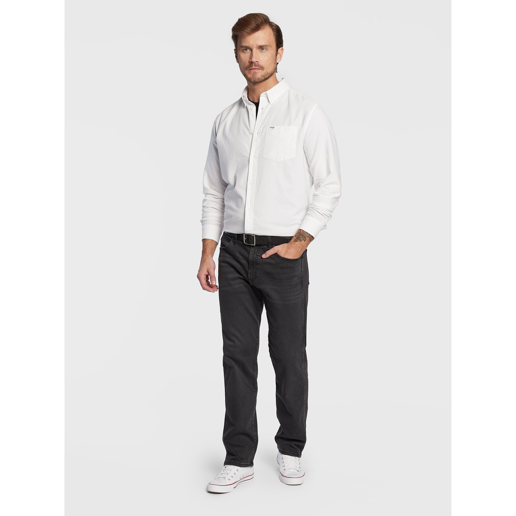 Wrangler Дънки Frontier 880 W16VHP363 112321744 Черен Relaxed Fit - Pepit.bg
