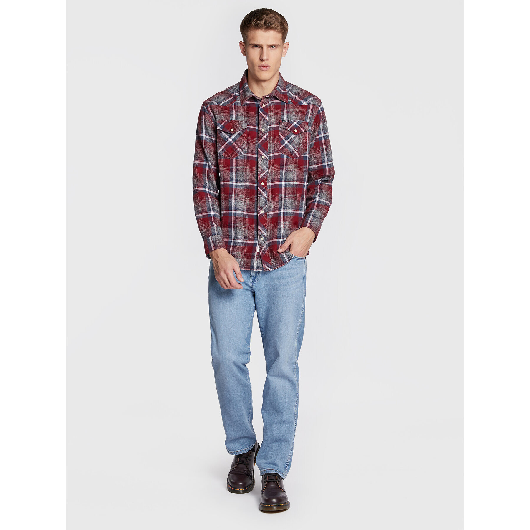 Wrangler Дънки Frontier W16VJX21E 112322667 Син Relaxed Fit - Pepit.bg