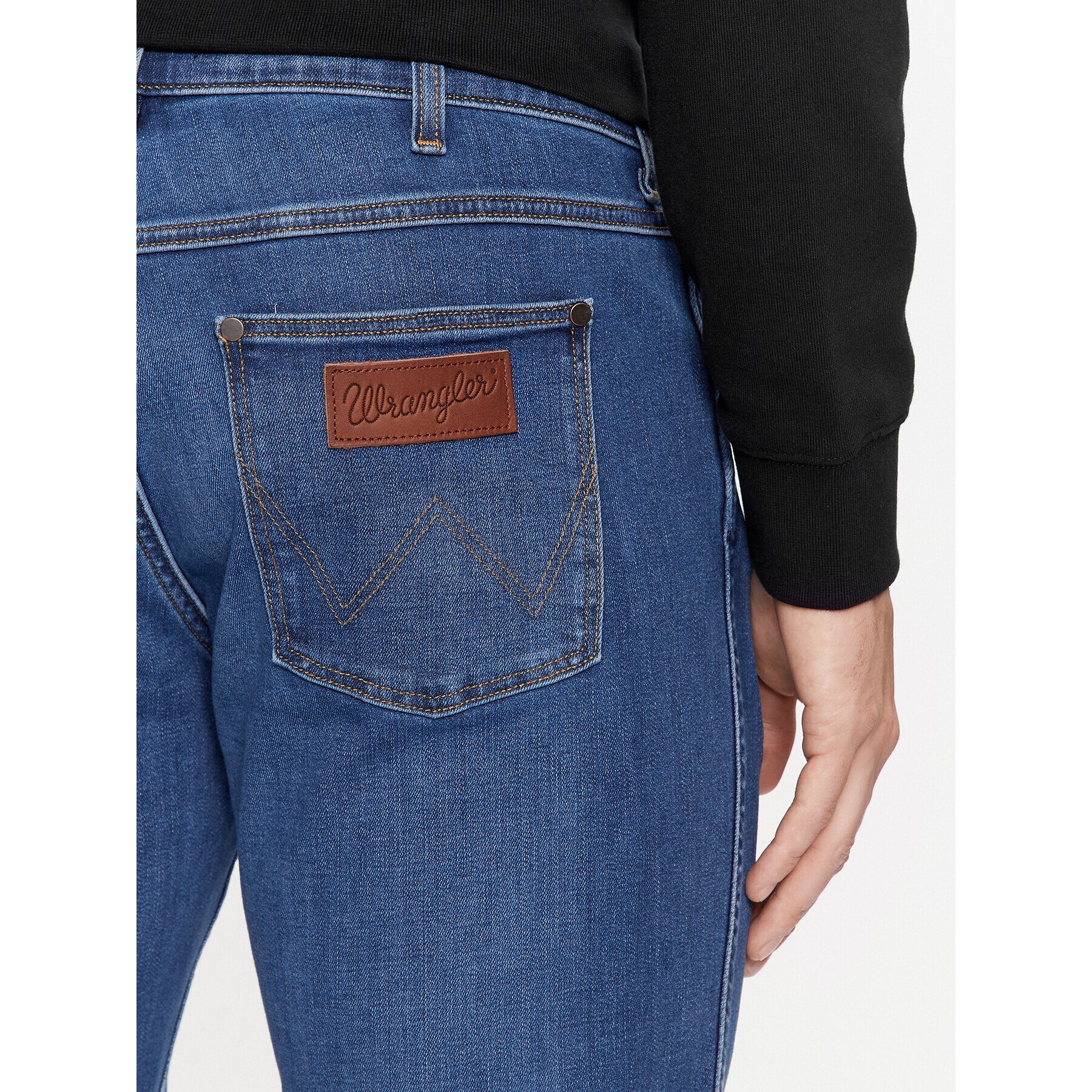 Wrangler Дънки Greensboro 112341409 Син Regular Fit - Pepit.bg