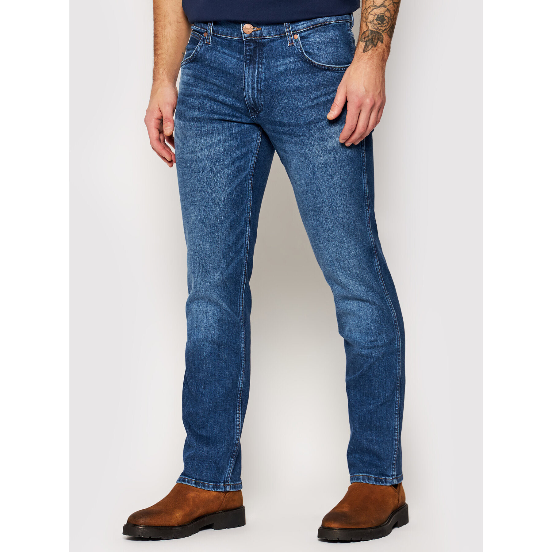 Wrangler Дънки Greensboro W15QJX246 Син Regular Fit - Pepit.bg