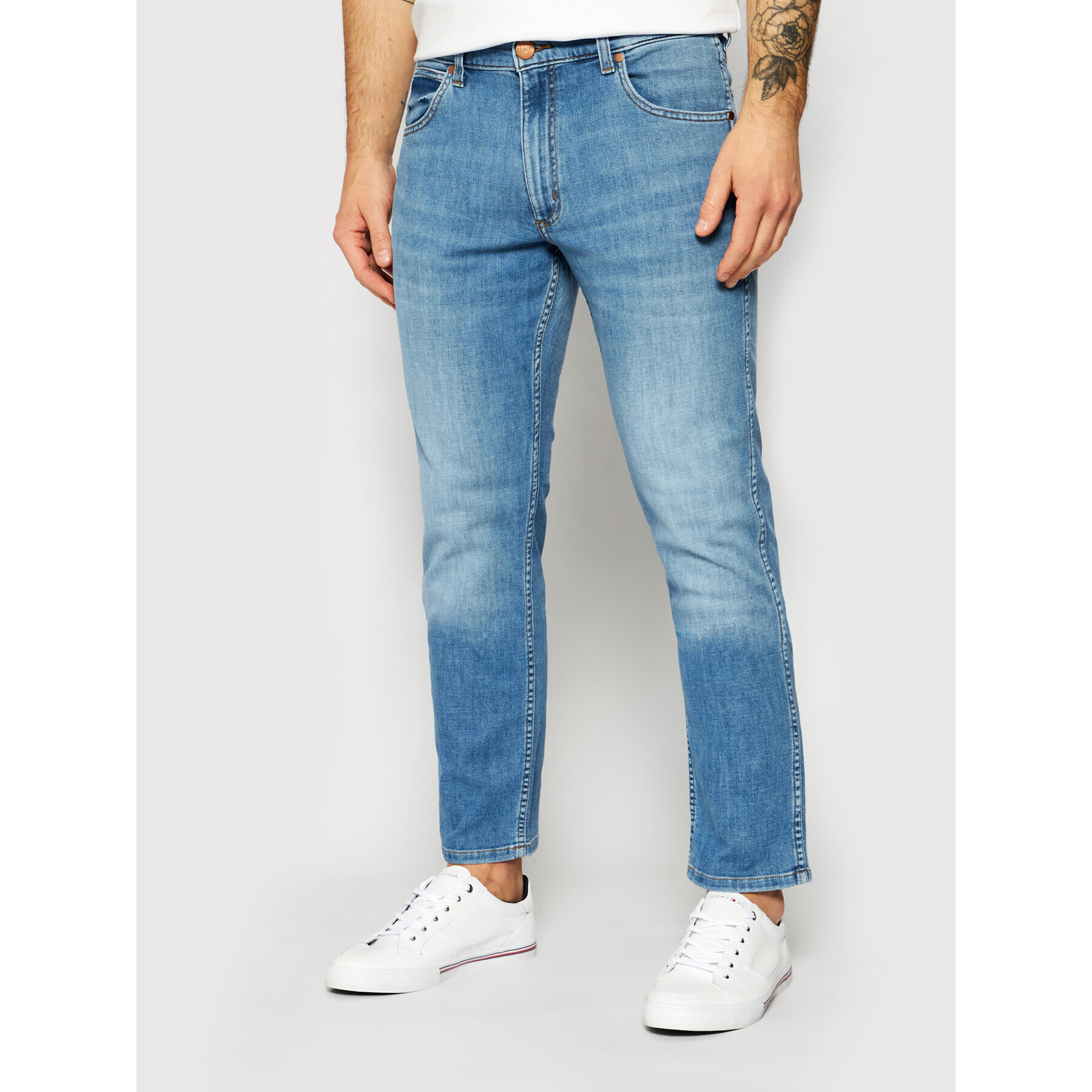 Wrangler Дънки Greensboro W15QQ148S Тъмносин Regular Fit - Pepit.bg