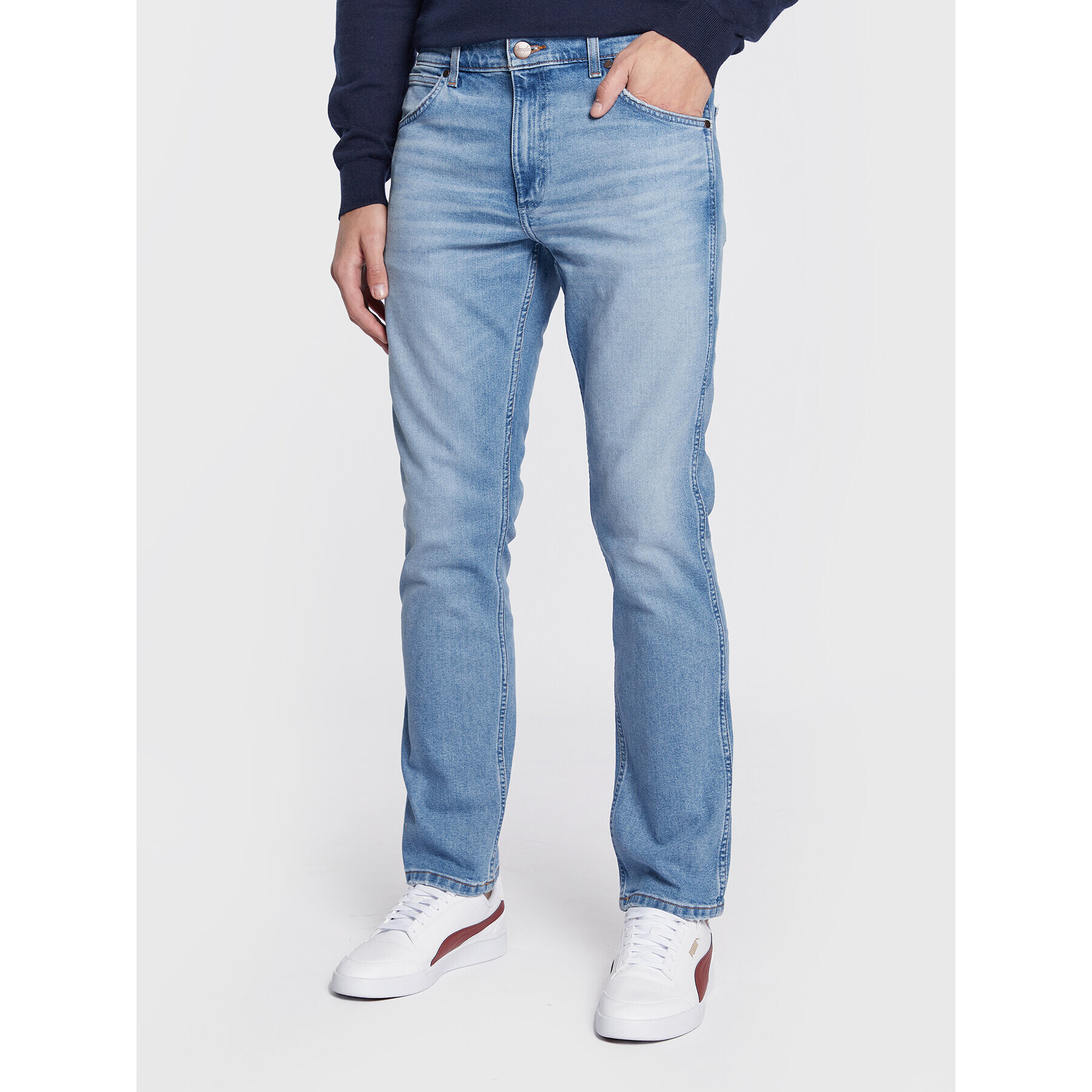 Wrangler Дънки Greensboro W15QU822U 112320157 Син Regular Fit - Pepit.bg