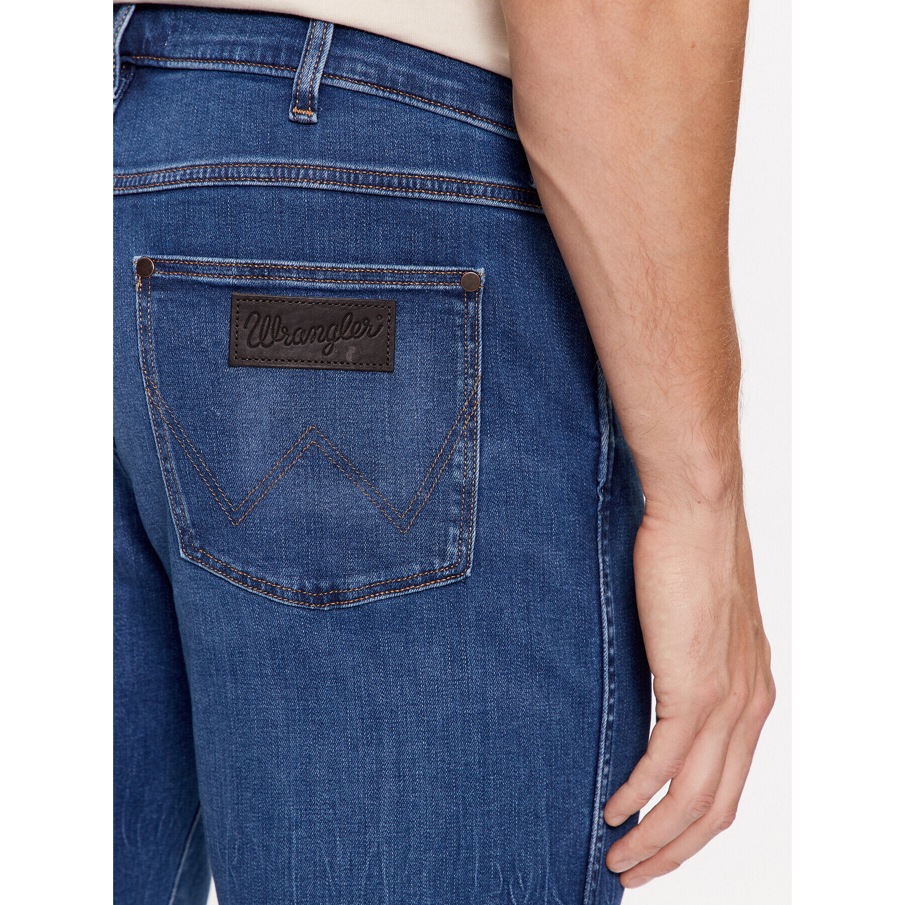 Wrangler Дънки Larston 112341422 Син Slim Fit - Pepit.bg
