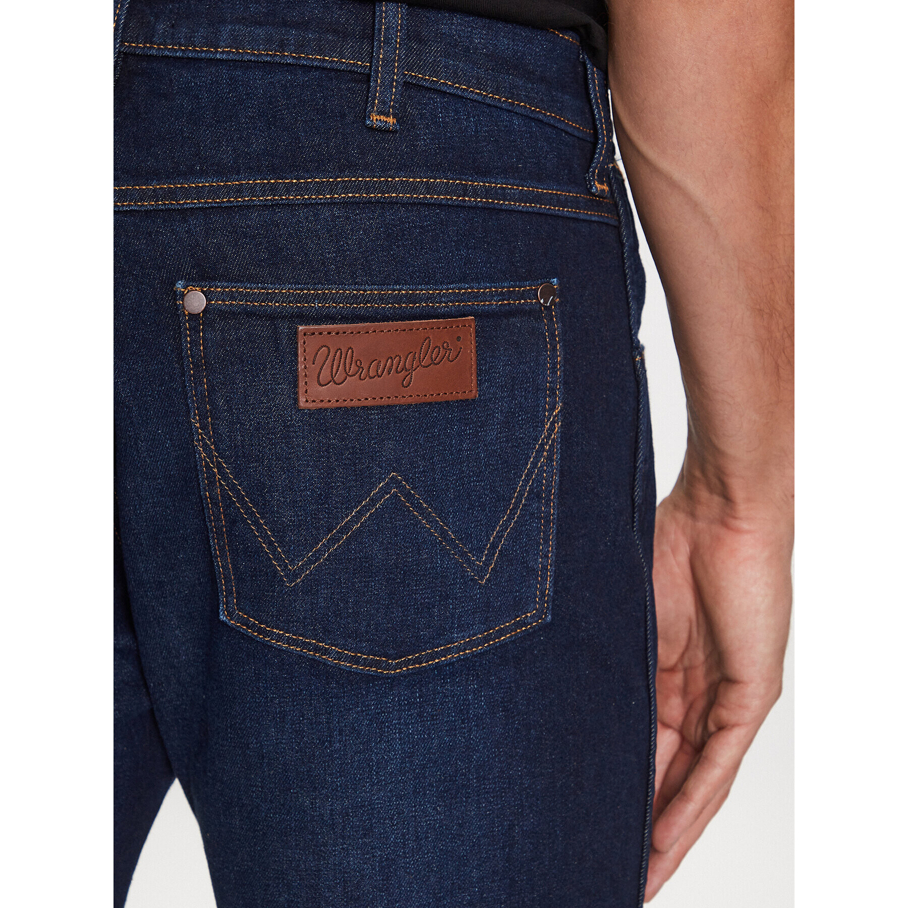 Wrangler Дънки Larston 112341469 Син Slim Fit - Pepit.bg