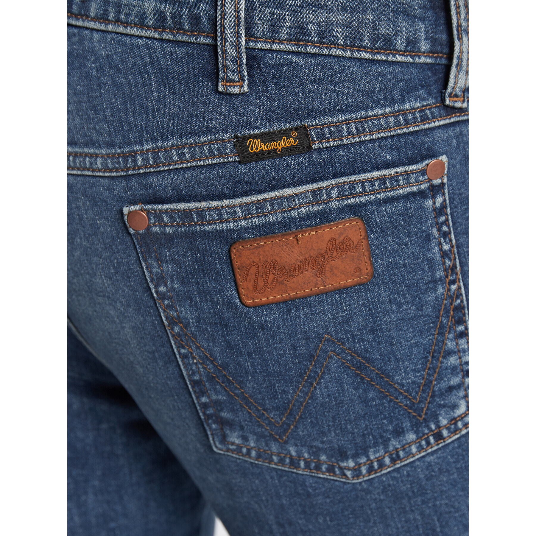 Wrangler Дънки Larston W18S59X1E 112324510 Син Slim Fit - Pepit.bg