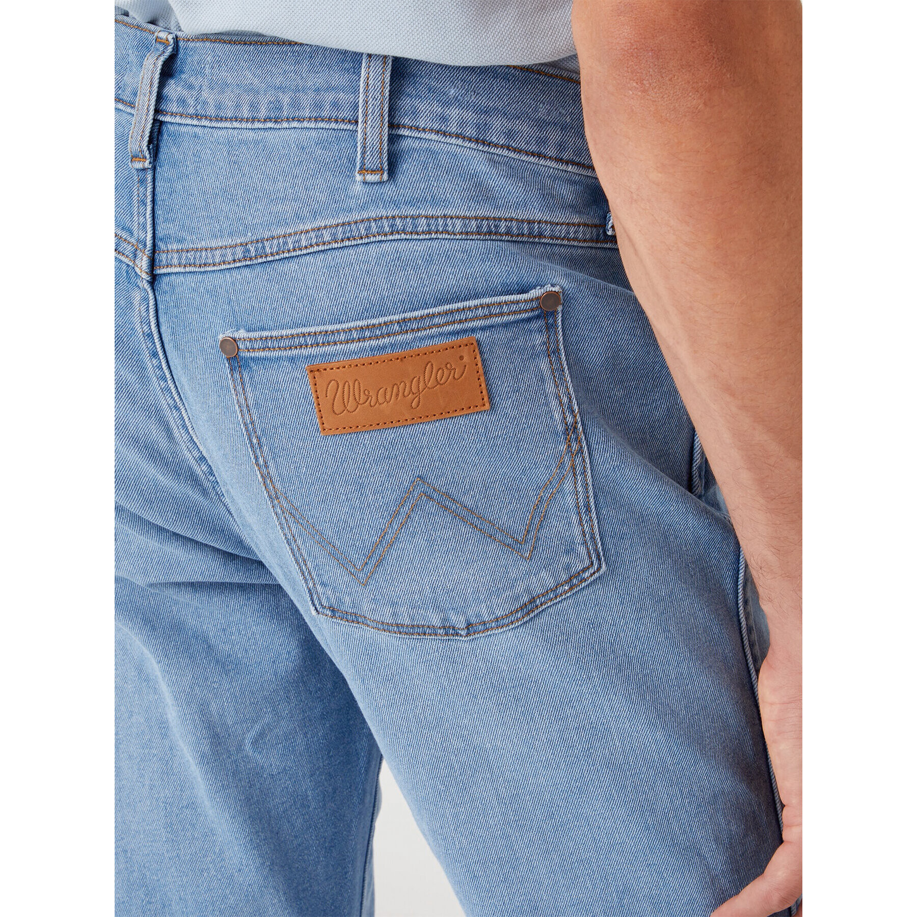 Wrangler Дънки Larston W18S84Z95 112330753 Син Slim Fit - Pepit.bg