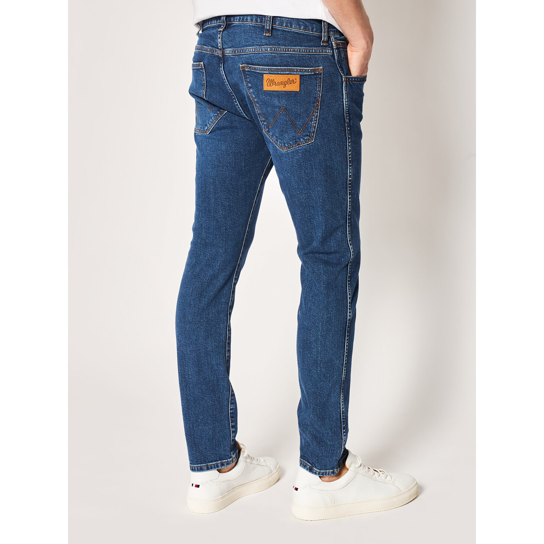 Wrangler Дънки Skinny Fit Bryson W14XT112E Тъмносин Skinny Fit - Pepit.bg