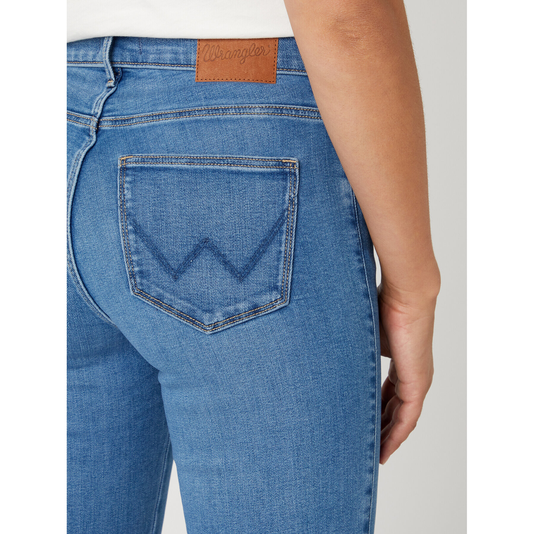 Wrangler Дънки Straight 658 W26RCY37N 112332359 Син Regular Fit - Pepit.bg