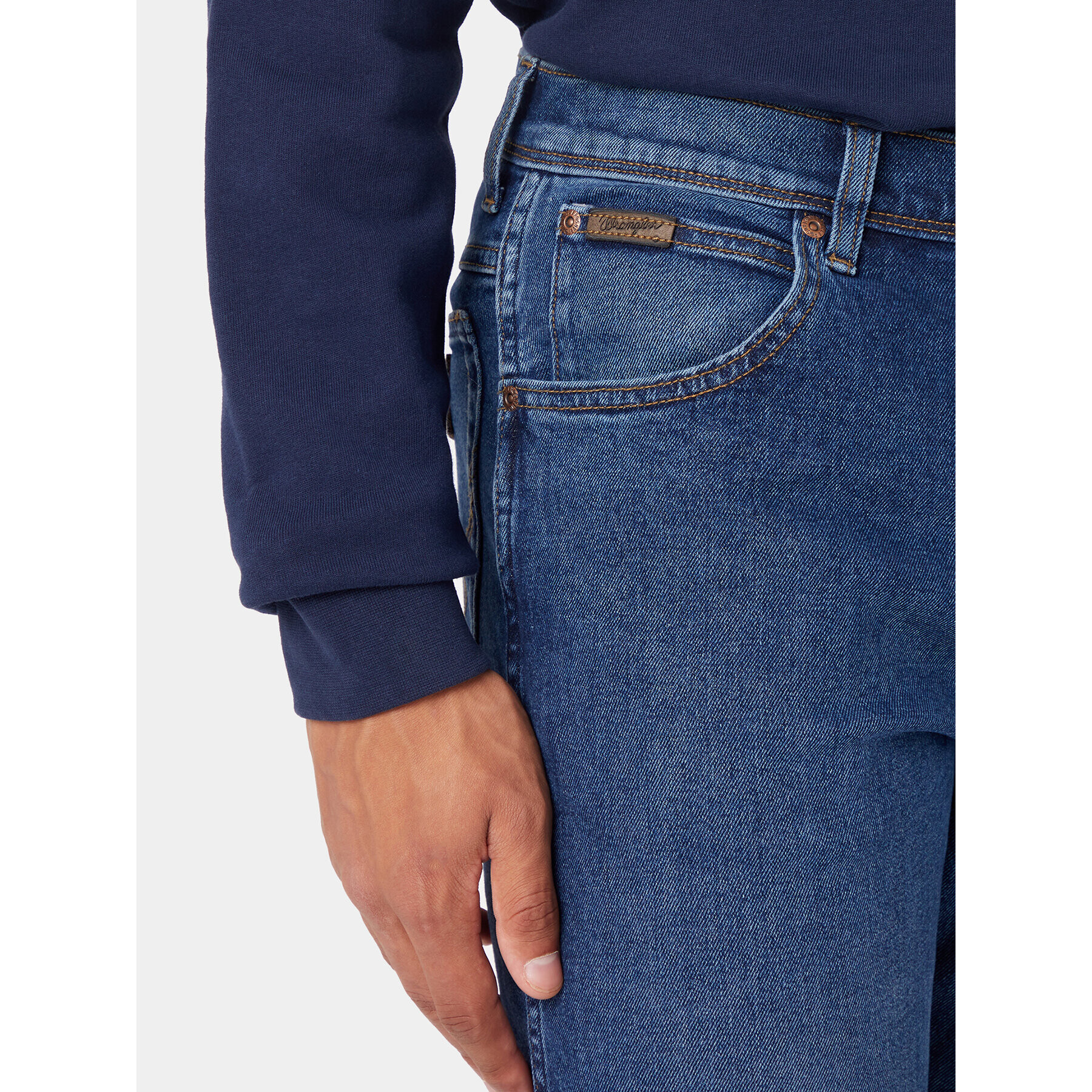 Wrangler Дънки Texas 112335241 Син Straight Leg - Pepit.bg