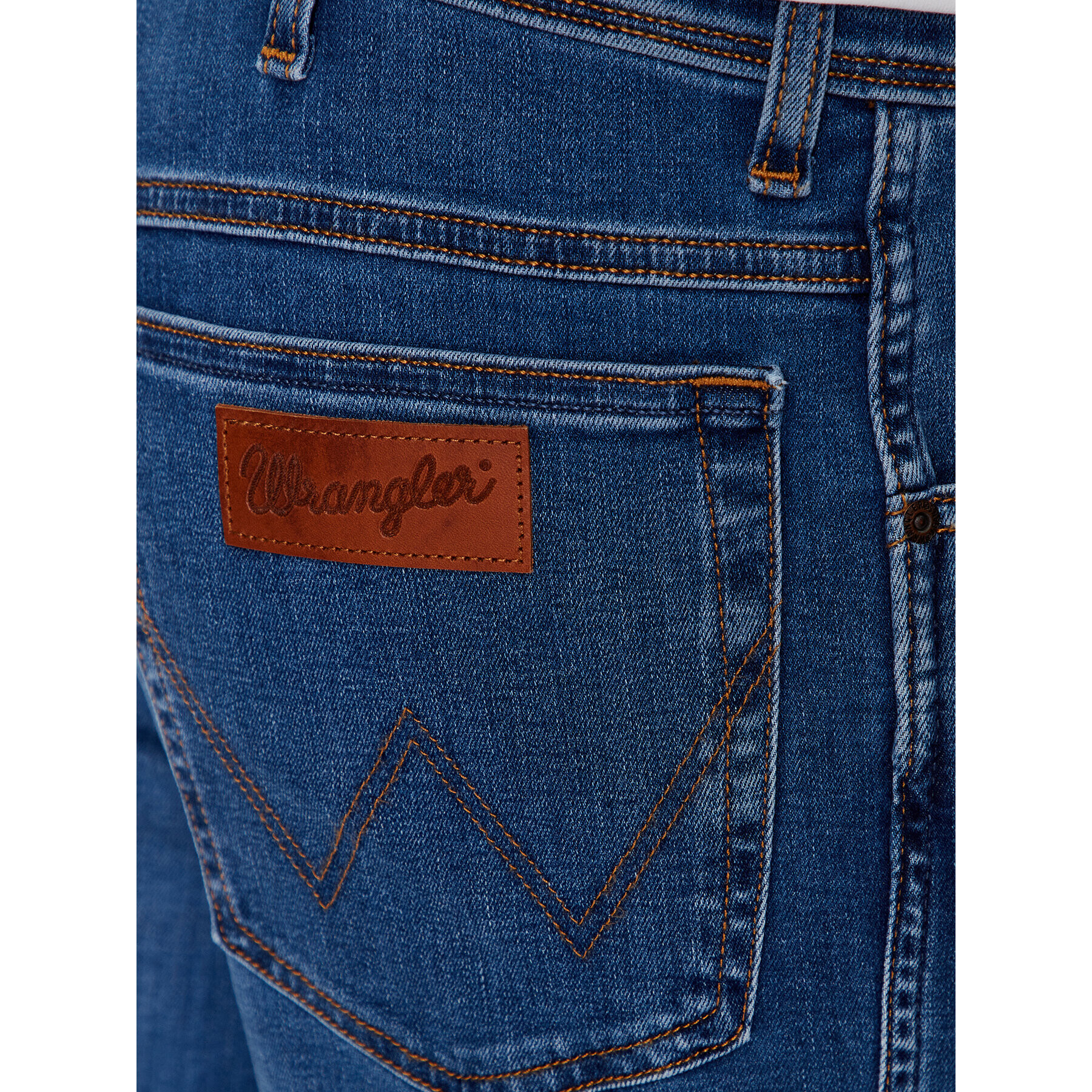 Wrangler Дънки Texas 112341398 Син Slim Fit - Pepit.bg