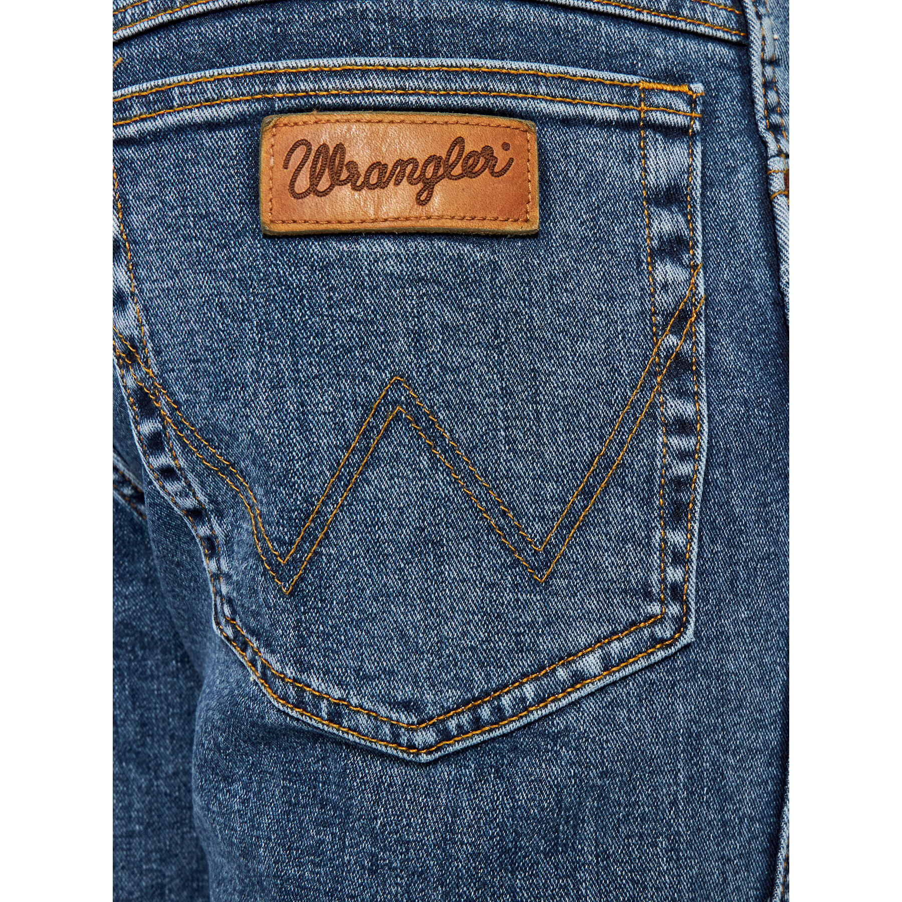 Wrangler Дънки Texas W12S33010 Син Slim Fit - Pepit.bg