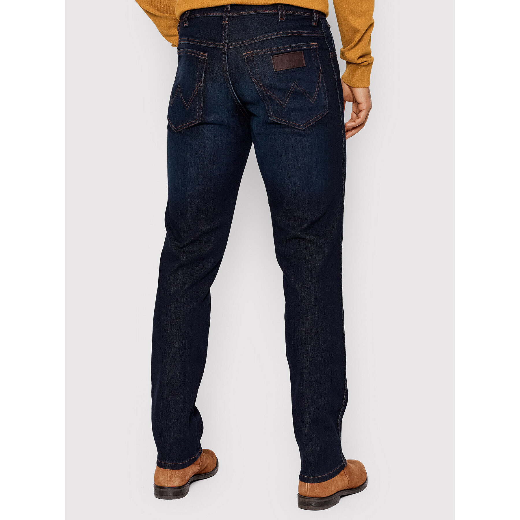 Wrangler Дънки Texas W12SAO990 Тъмносин Slim Fit - Pepit.bg