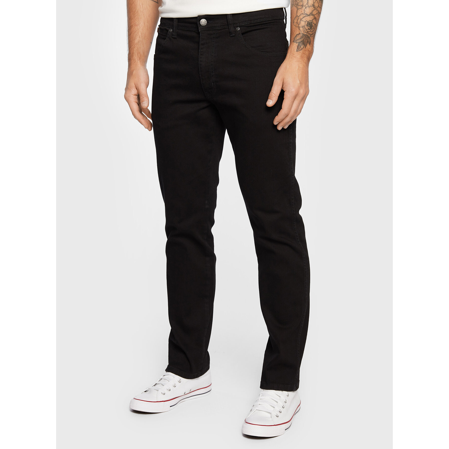 Wrangler Дънки Texas W12SHP19A Черен Slim Fit - Pepit.bg