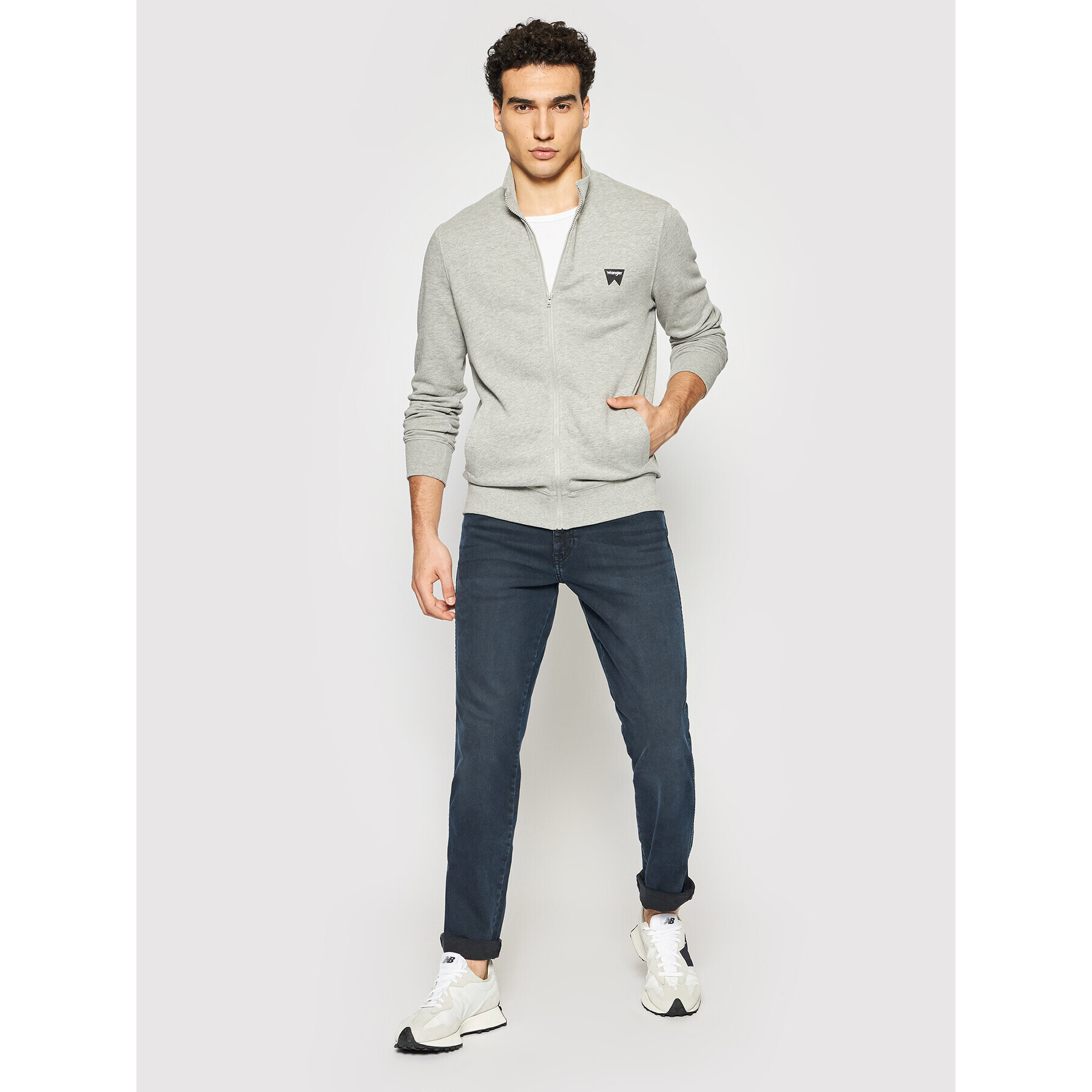 Wrangler Дънки Texas W12SLT364 Тъмносин Slim Fit - Pepit.bg