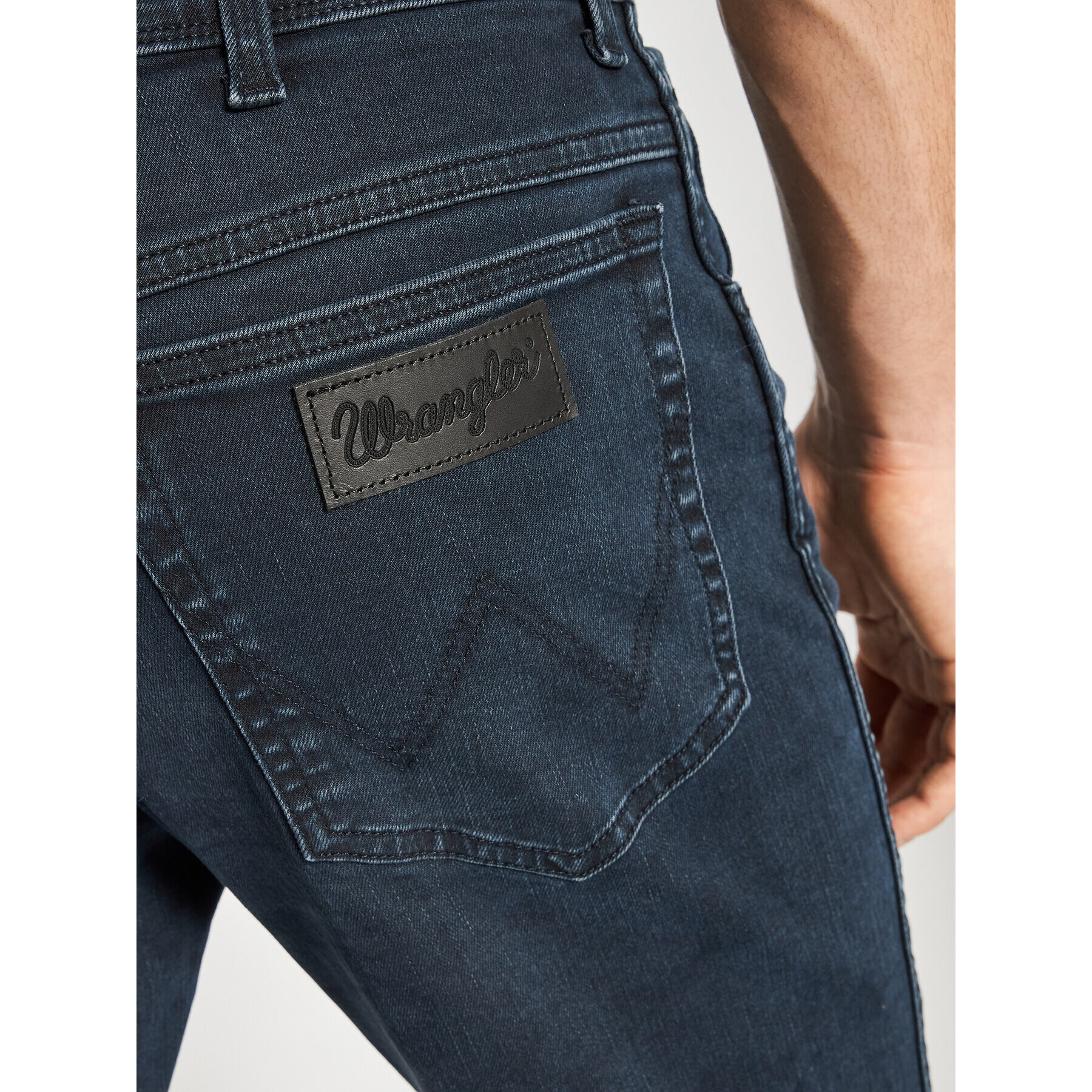Wrangler Дънки Texas W12SLT364 Тъмносин Slim Fit - Pepit.bg