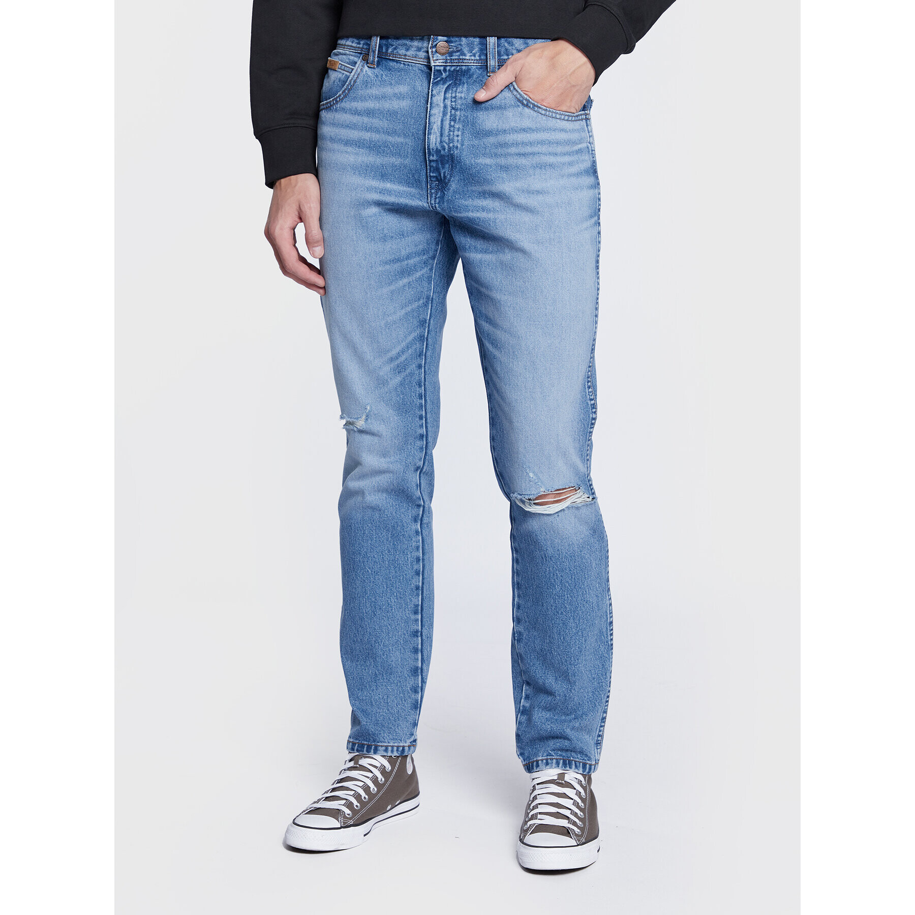 Wrangler Дънки Texas W12T7328O 112320077 Син Regular Fit - Pepit.bg