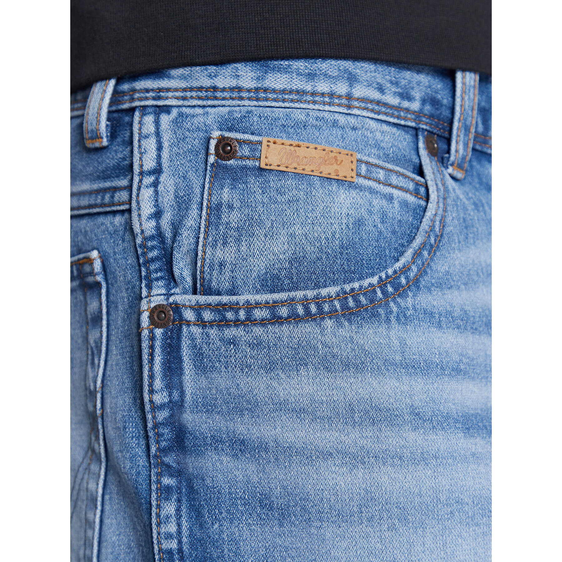 Wrangler Дънки Texas W12T7328O 112320077 Син Regular Fit - Pepit.bg