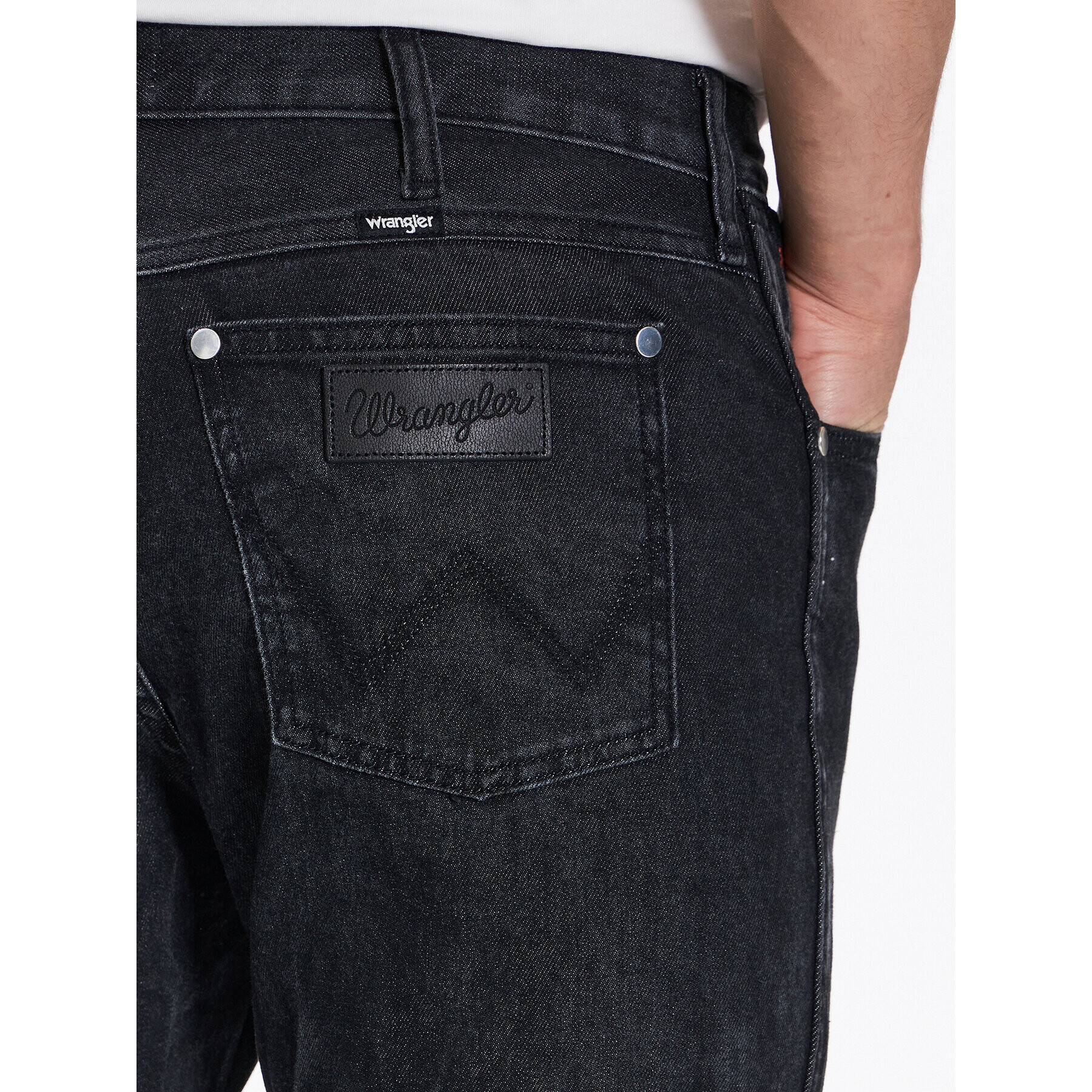 Wrangler Дънки W18S3018O Черен Slim Fit - Pepit.bg