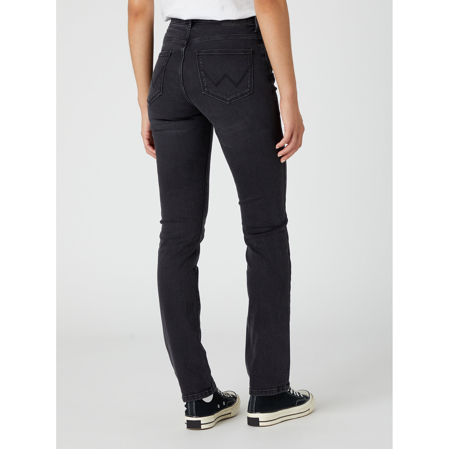 Wrangler Дънки W26LDF36O 112332356 Черен Slim Fit - Pepit.bg