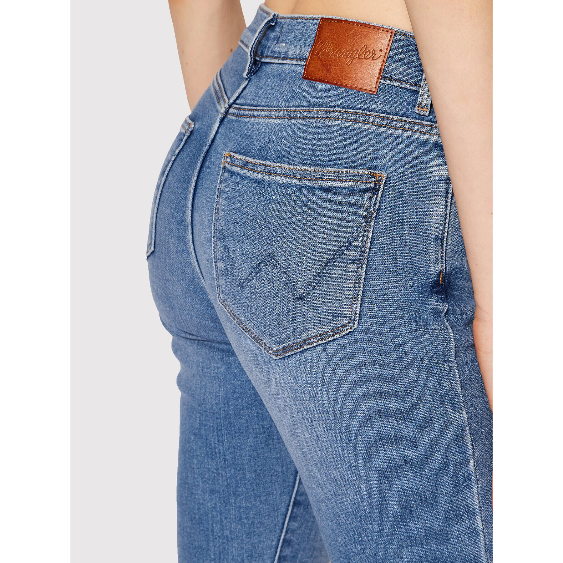 Wrangler Дънки W27H4741G Син Skinny Fit - Pepit.bg