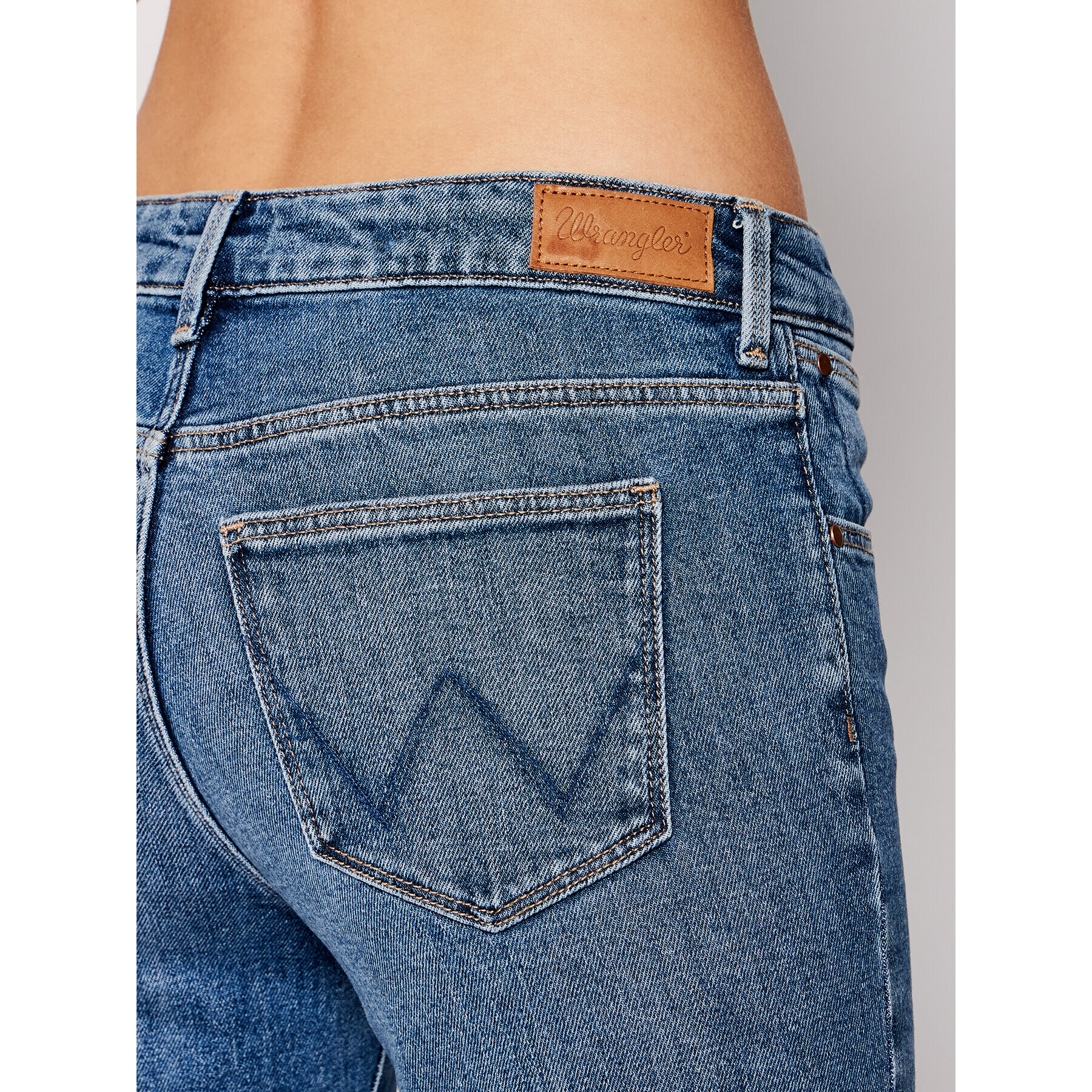 Wrangler Дънки W28LJX28Z Син Slim Fit - Pepit.bg