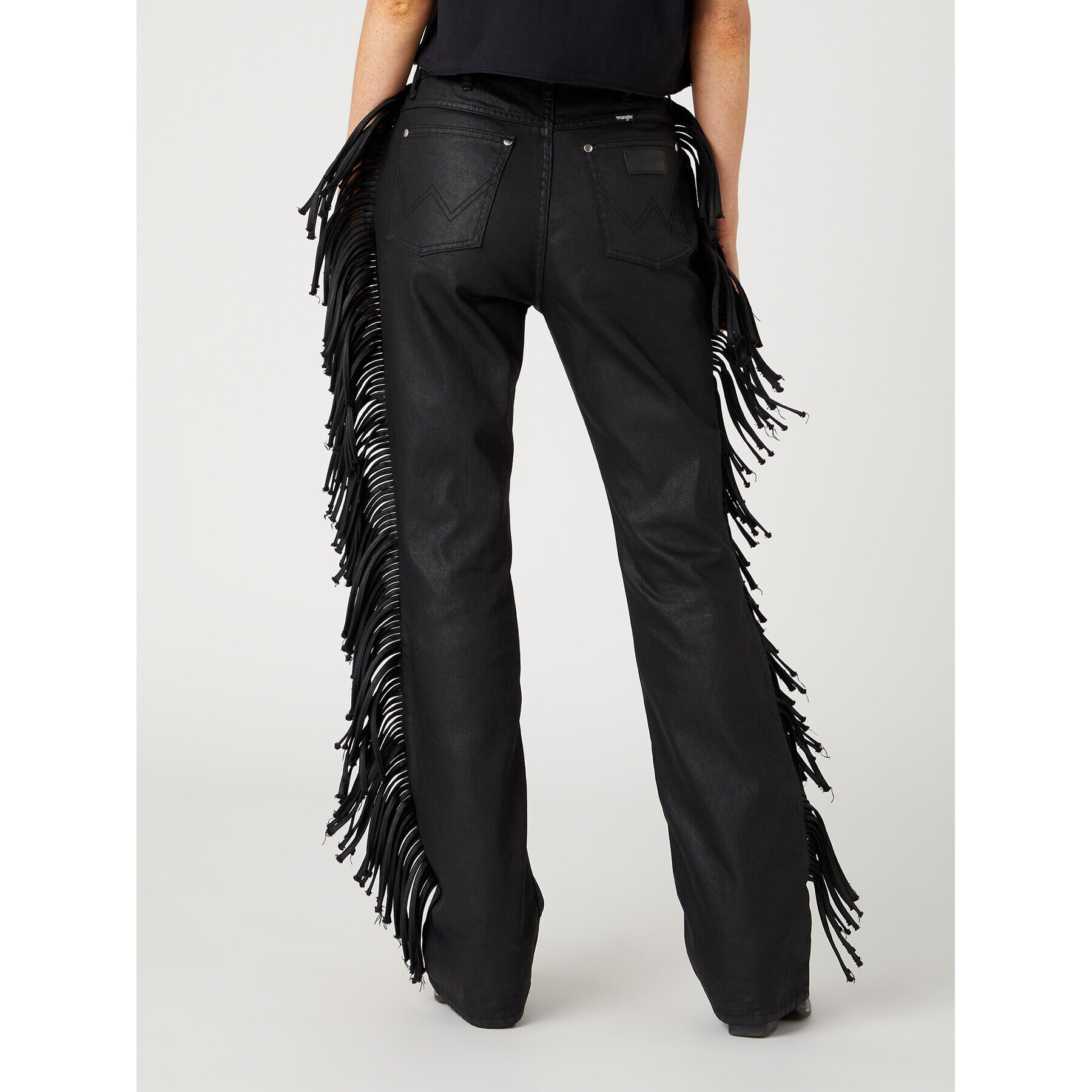 Wrangler Дънки Wastward W2H3G2100 112326028 Черен Bootcut Fit - Pepit.bg