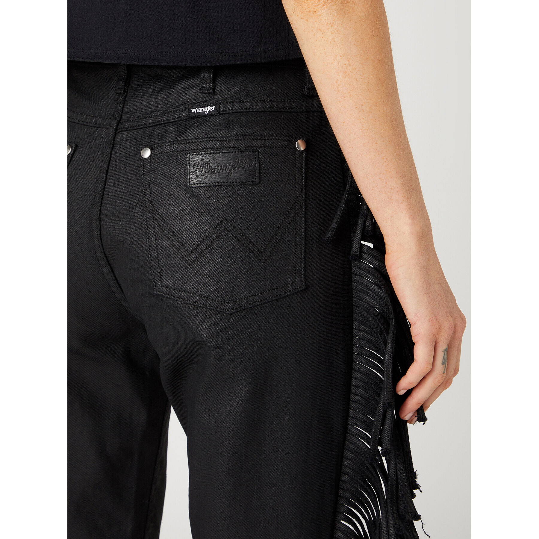 Wrangler Дънки Wastward W2H3G2100 112326028 Черен Bootcut Fit - Pepit.bg