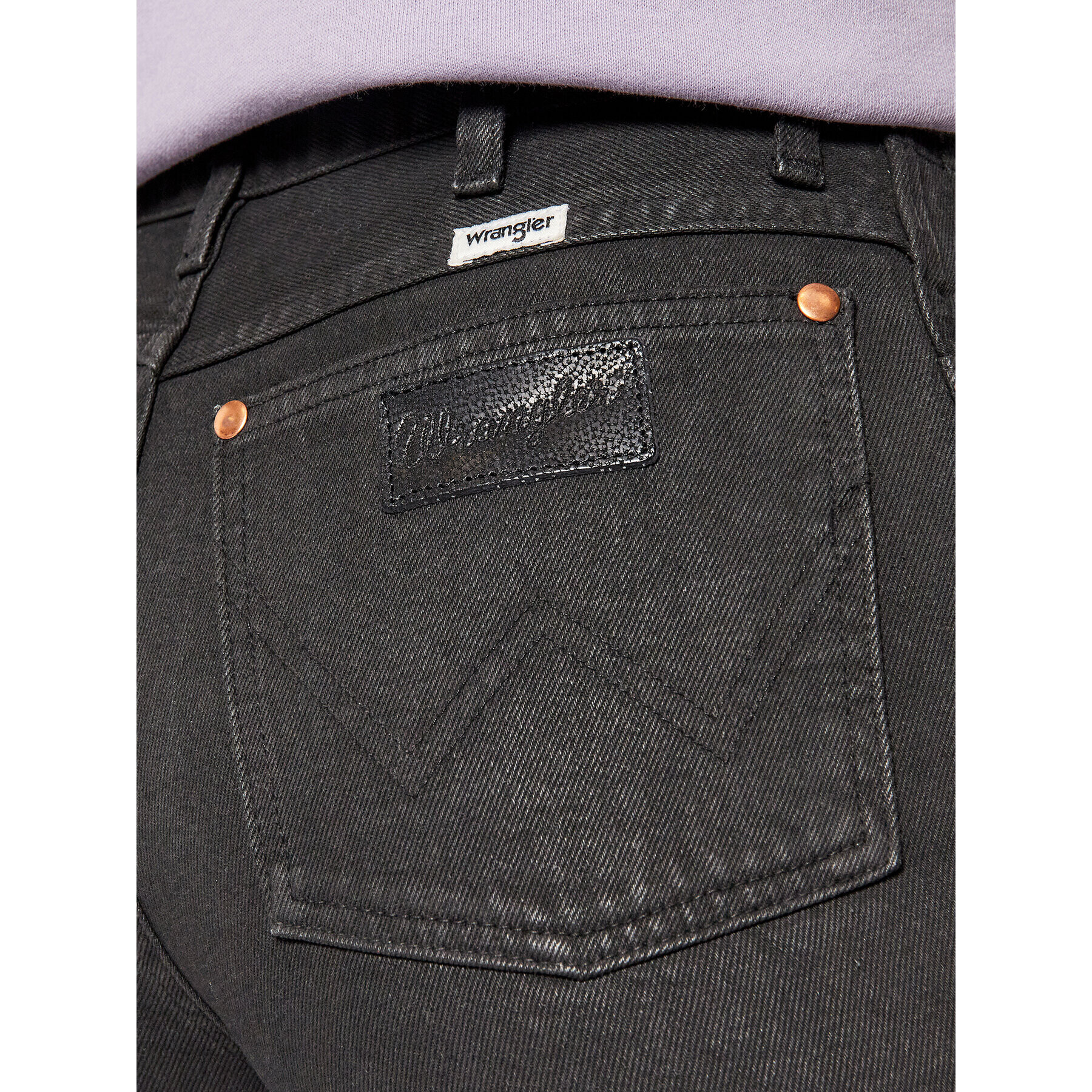 Wrangler Дънки Wild West W2H244100 Черен Regular Fit - Pepit.bg