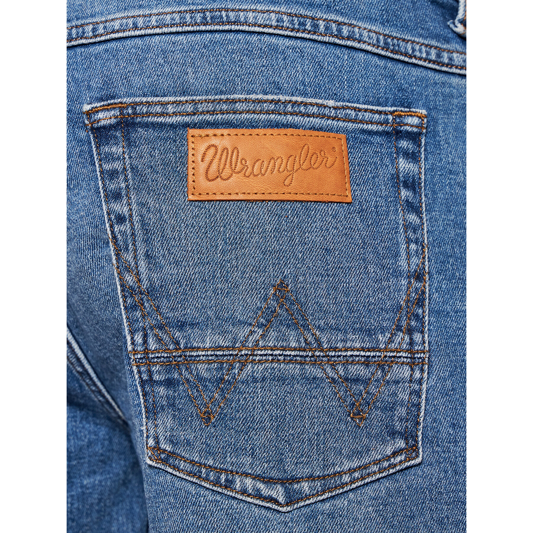 Wrangler Дънкови шорти Colton W15VJX87V Син Regular Fit - Pepit.bg