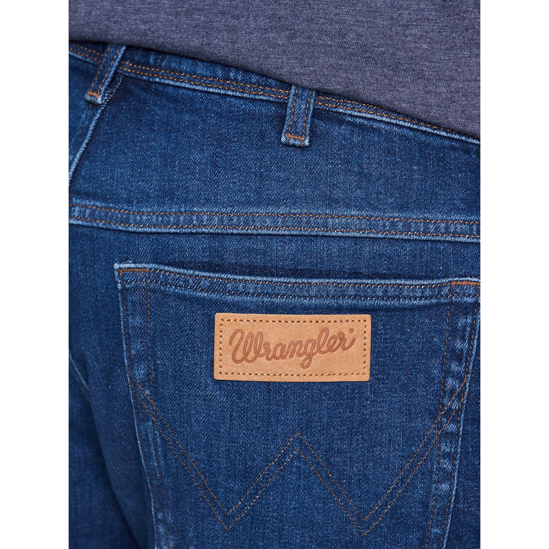 Wrangler Дънкови шорти W11CJXY81 112337506 Син Regular Fit - Pepit.bg