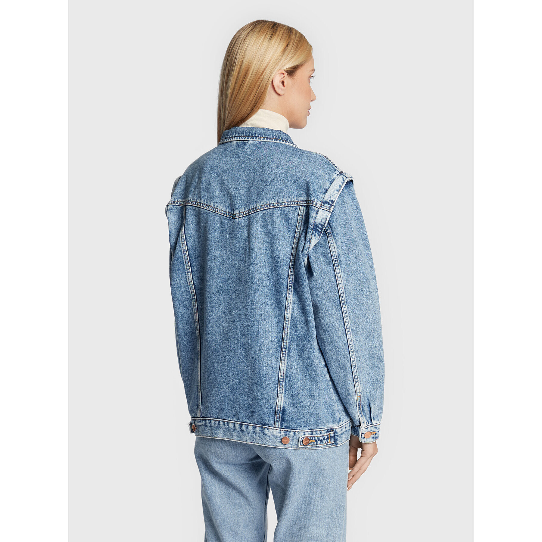 Wrangler Дънково яке Cher W40396X17 Син Regular Fit - Pepit.bg