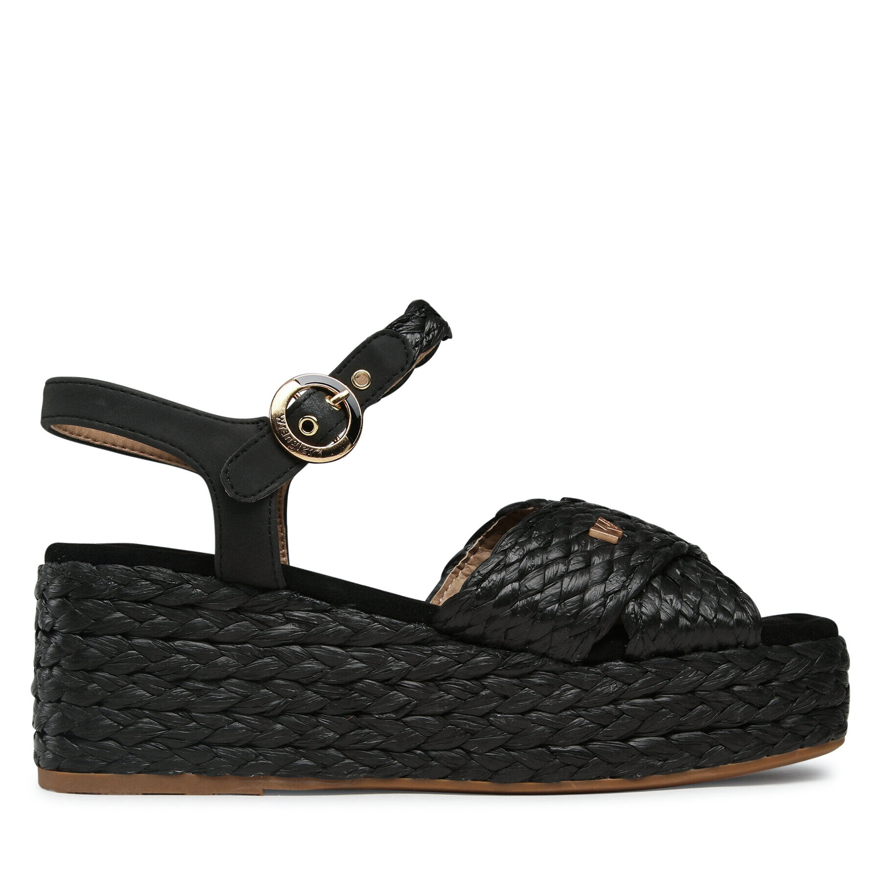 Wrangler Еспадрили Alma Raffia WL31554A Черен - Pepit.bg