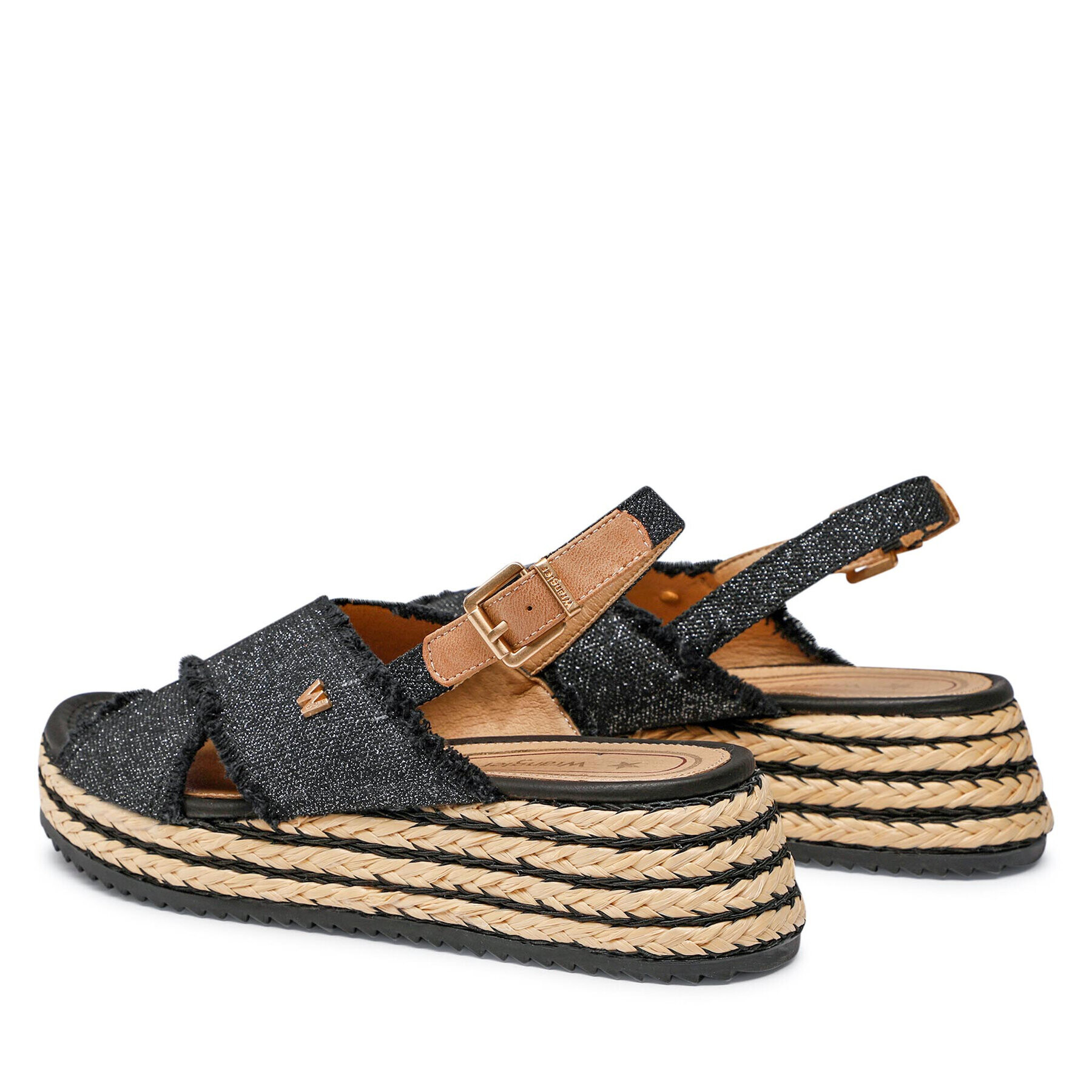 Wrangler Еспадрили Kim Tex Cross WL21635A Черен - Pepit.bg