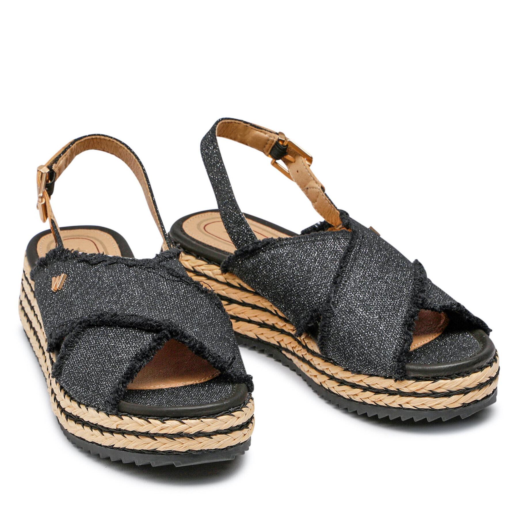 Wrangler Еспадрили Kim Tex Cross WL21635A Черен - Pepit.bg