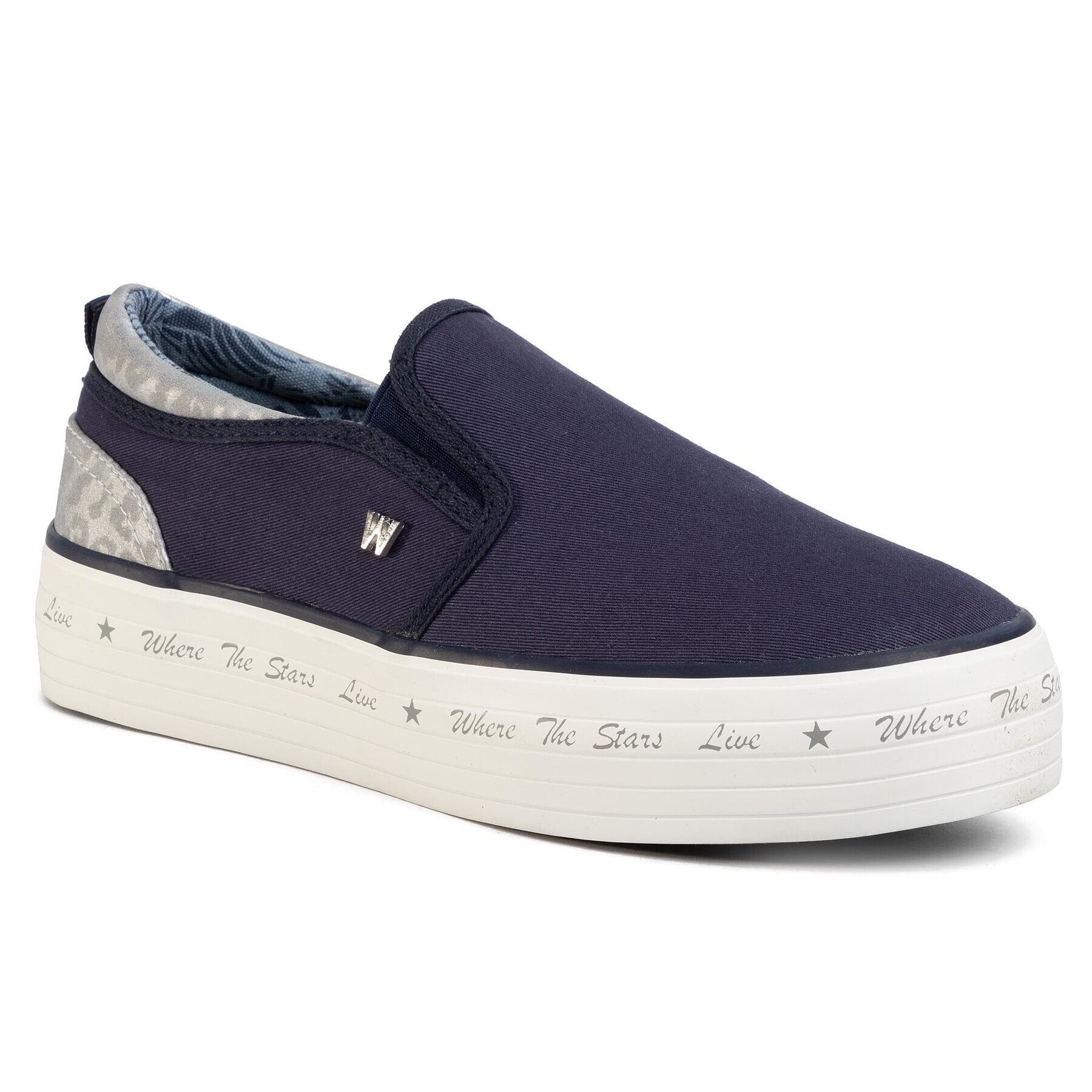 Wrangler Гуменки Java Slip On WL01646A Тъмносин - Pepit.bg