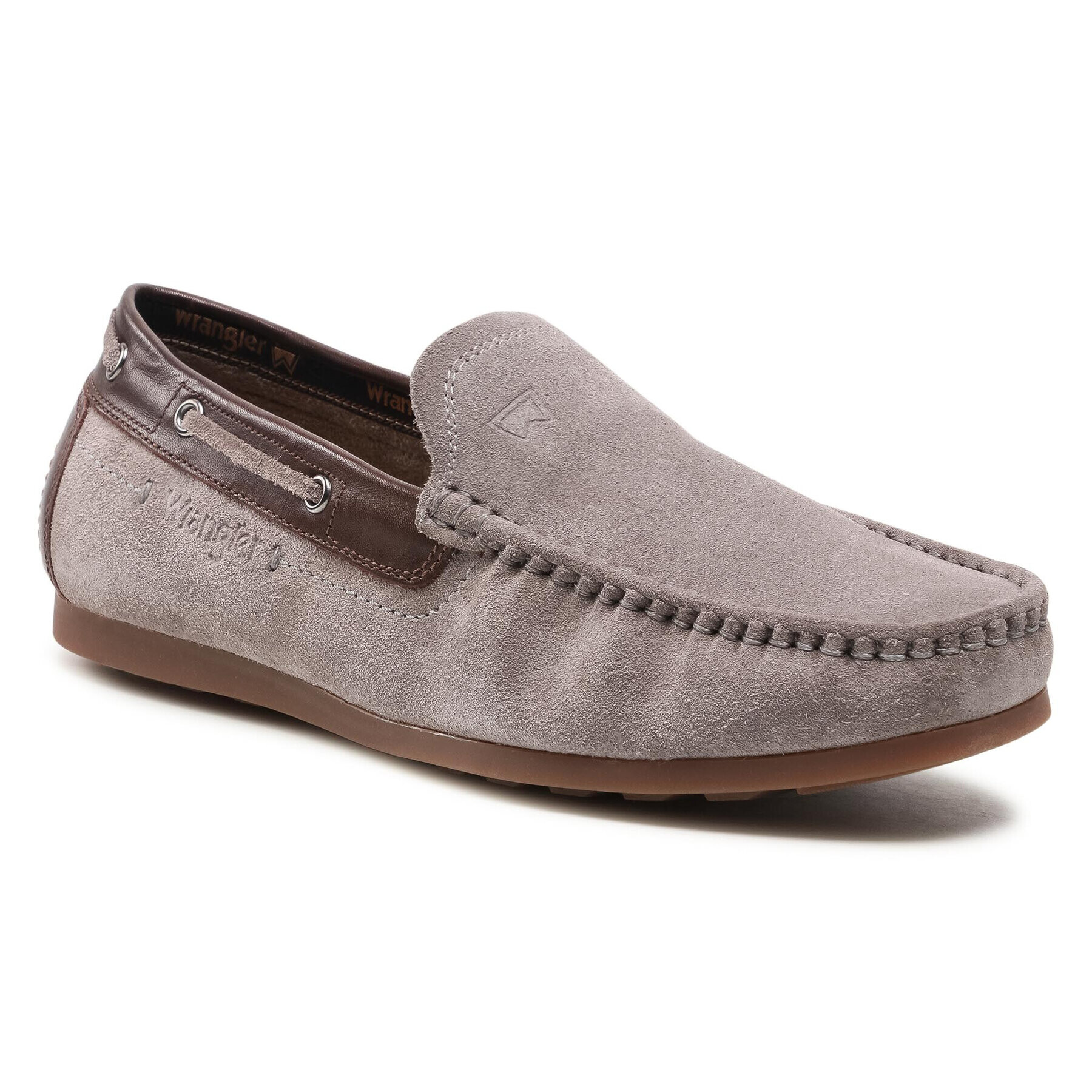 Wrangler Мокасини Moby Slip On WM11180A Сив - Pepit.bg