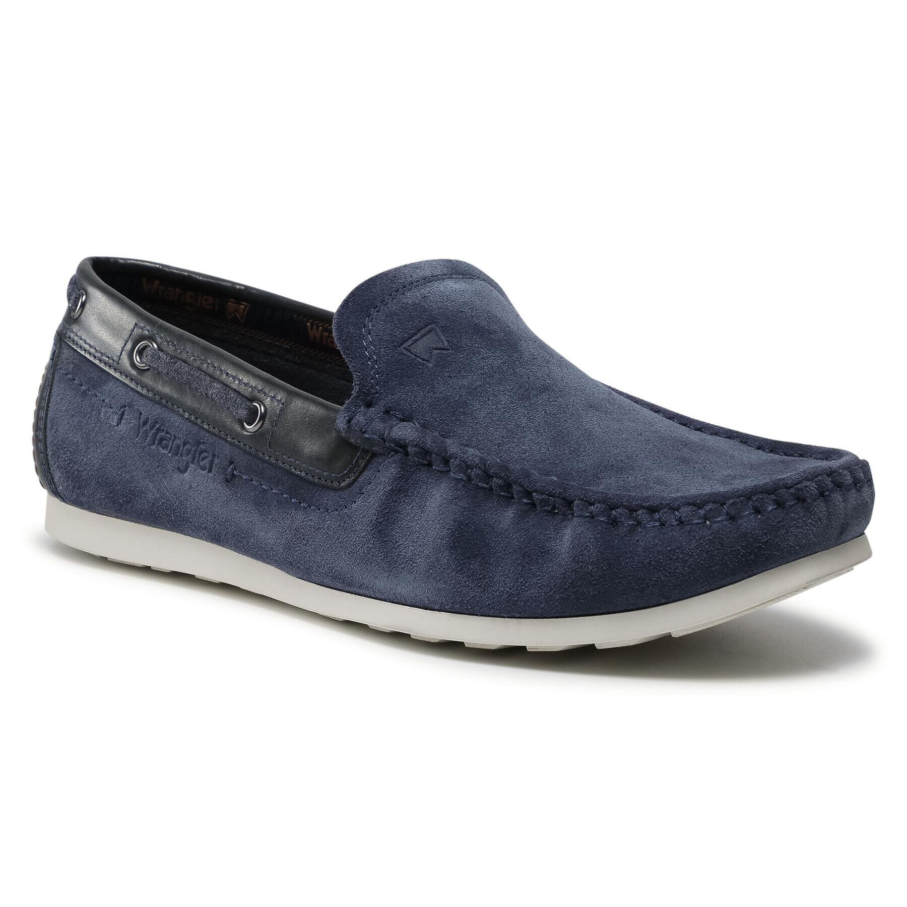 Wrangler Мокасини Moby Slip On WM11180A Тъмносин - Pepit.bg