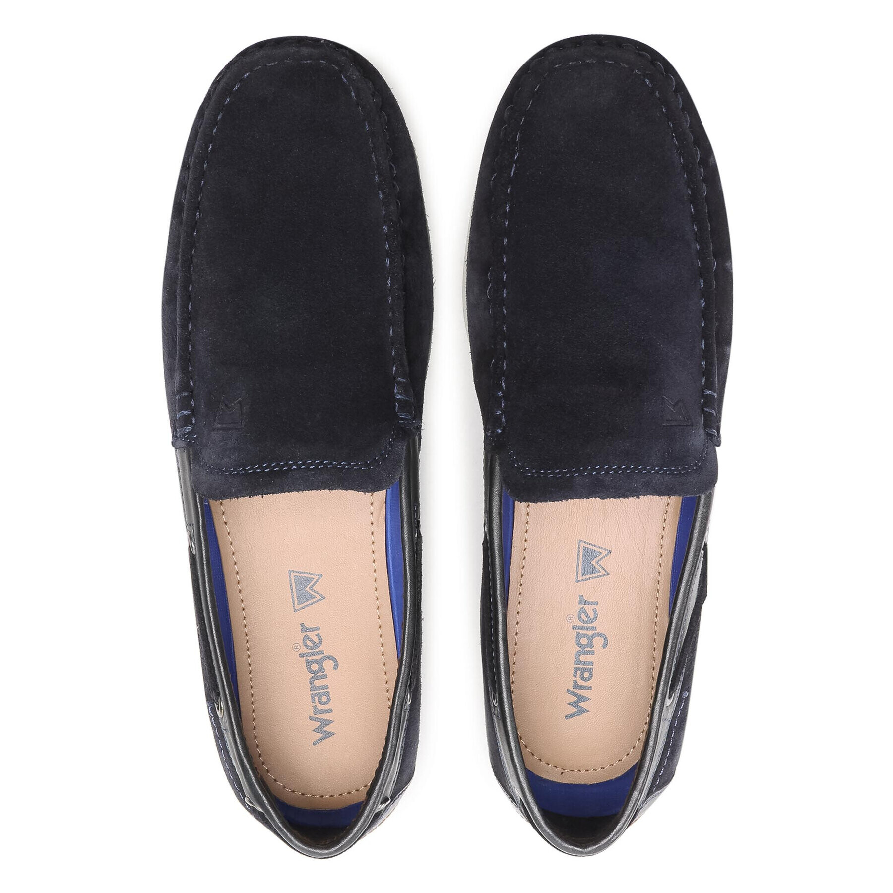 Wrangler Мокасини Moby Slip On WM11180A Тъмносин - Pepit.bg