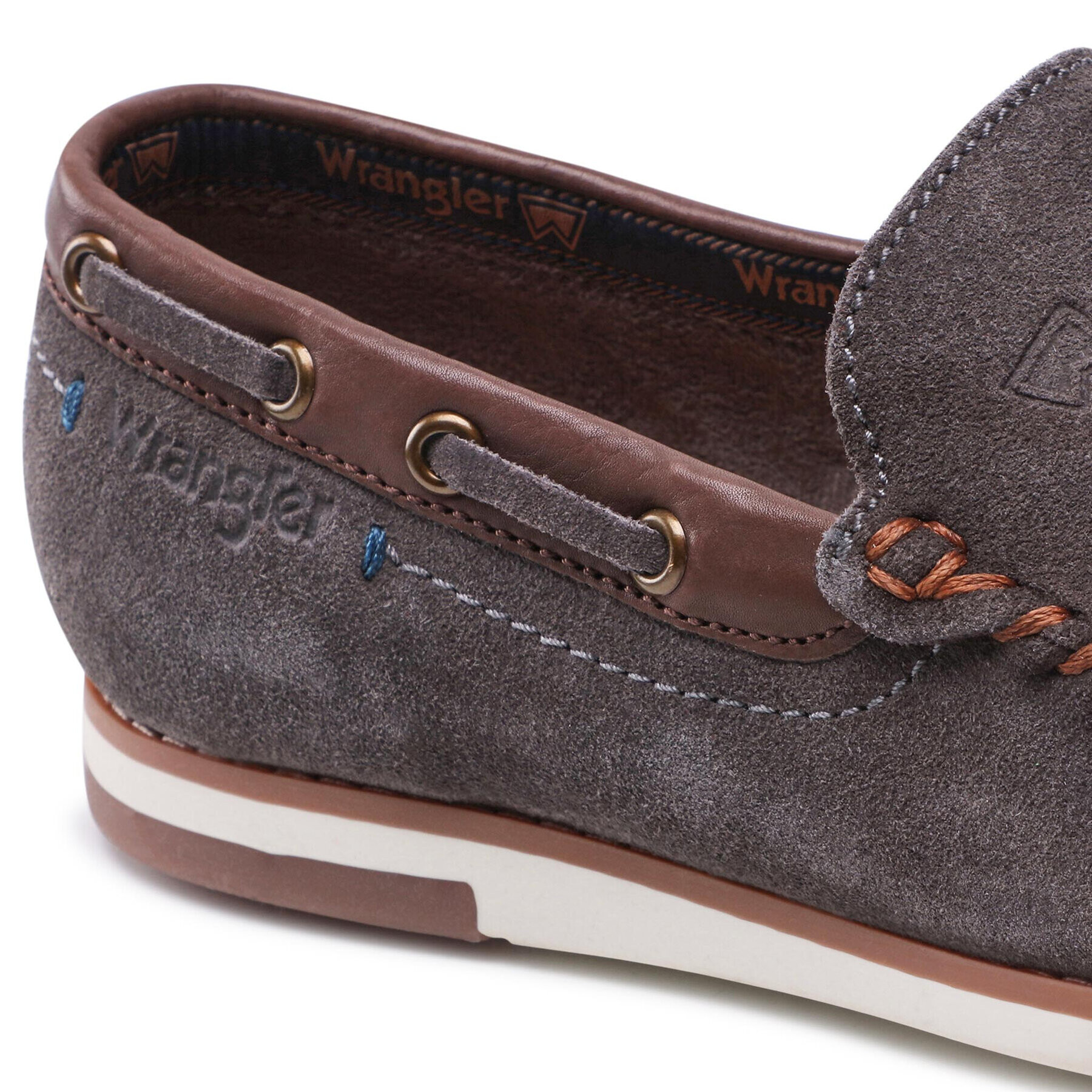 Wrangler Мокасини Sharky WM21170A Сив - Pepit.bg