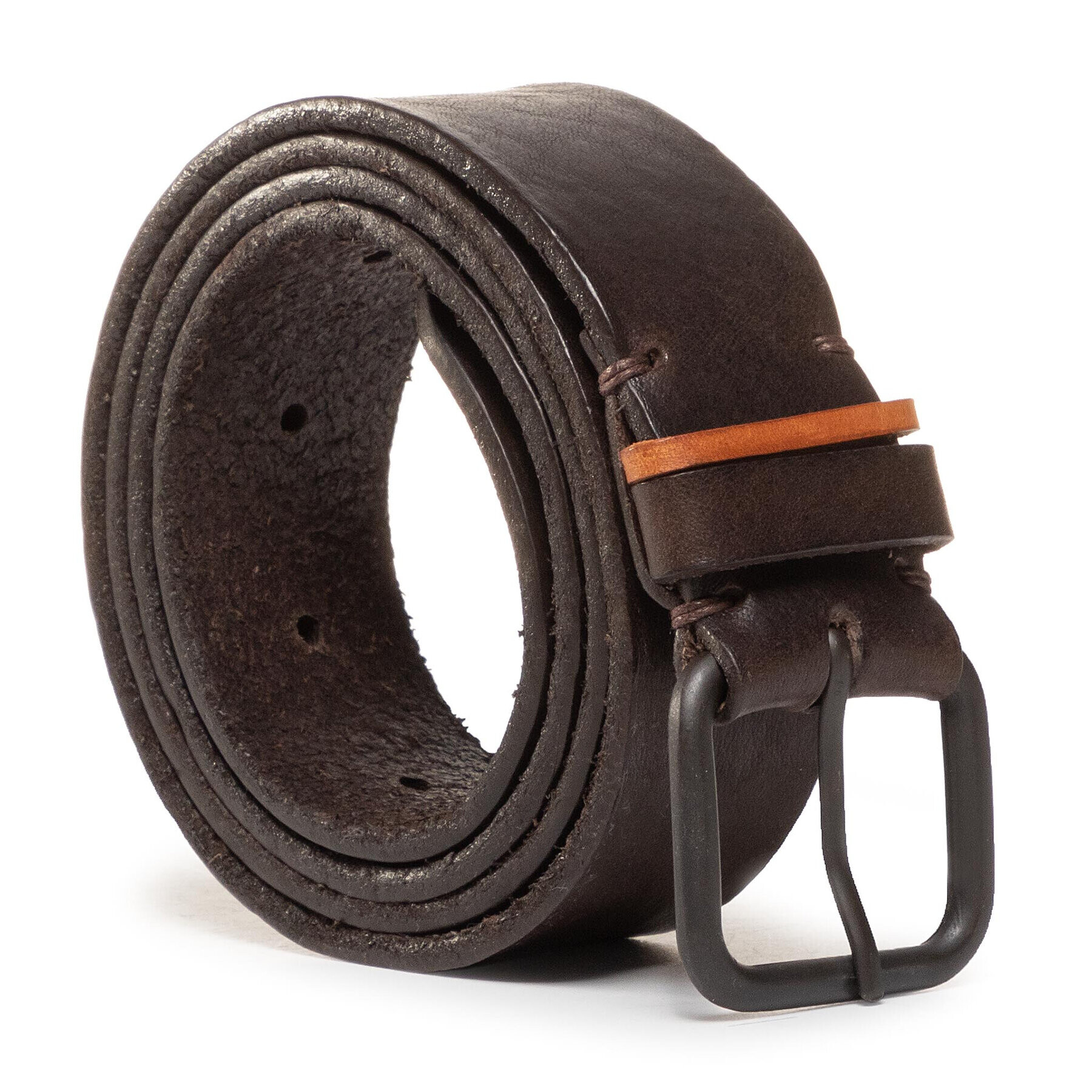 Wrangler Мъжки колан Contrast Loop Belt W0D4U1X85 Кафяв - Pepit.bg