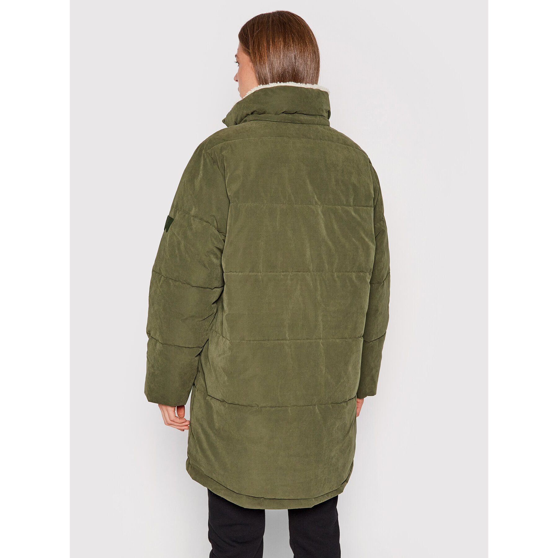 Wrangler Парка Long W4S2X7G21 Зелен Regular Fit - Pepit.bg